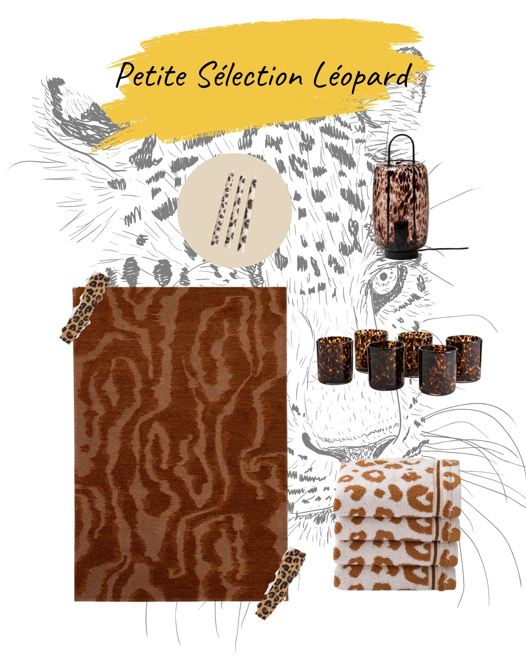 Quand je les ai vu je n'ai pas pu résister
Il fallait que je partage mes petites trouvailles avec toi
Cela ne t'aura surement pas échappé mais j'adore ce motif léopard 😍
Cette petite sélection d'objet sont à shopper sur le site @laredoute
Et toi tu aimes aussi le léopard ou tu l'as en horreur ?
______
Ca va ta déco, c'est ton magazine en ligne et gratuit de décoration d'intérieur ! Créé par @auberi.decoration