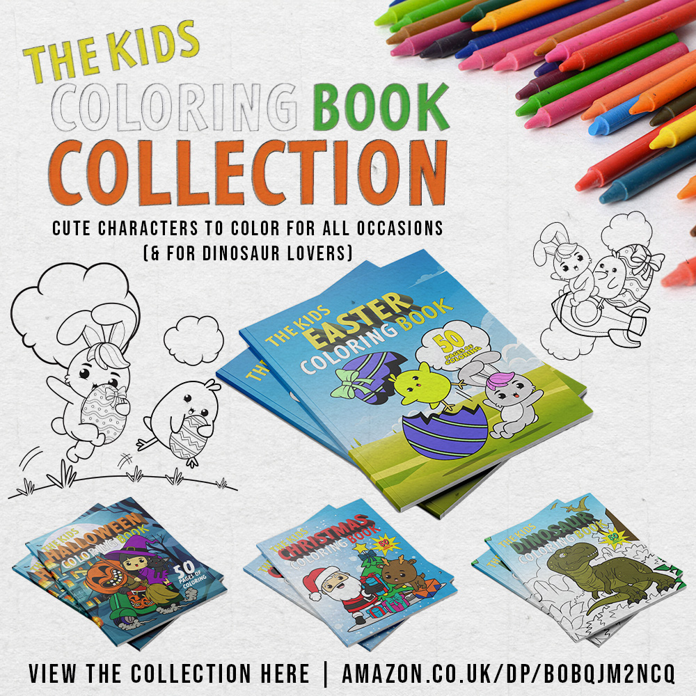 With Easter around the corner The Kids Easter Coloring Book is the perfect gift to keep the little ones busy. Less chocolate more creativity!
View the our range of kids colouring books available now at Amazon.
https://www.amazon.co.uk/dp/B0BQJM2NCQ
#easter #coloring #kidscoloringfun #easterbunny