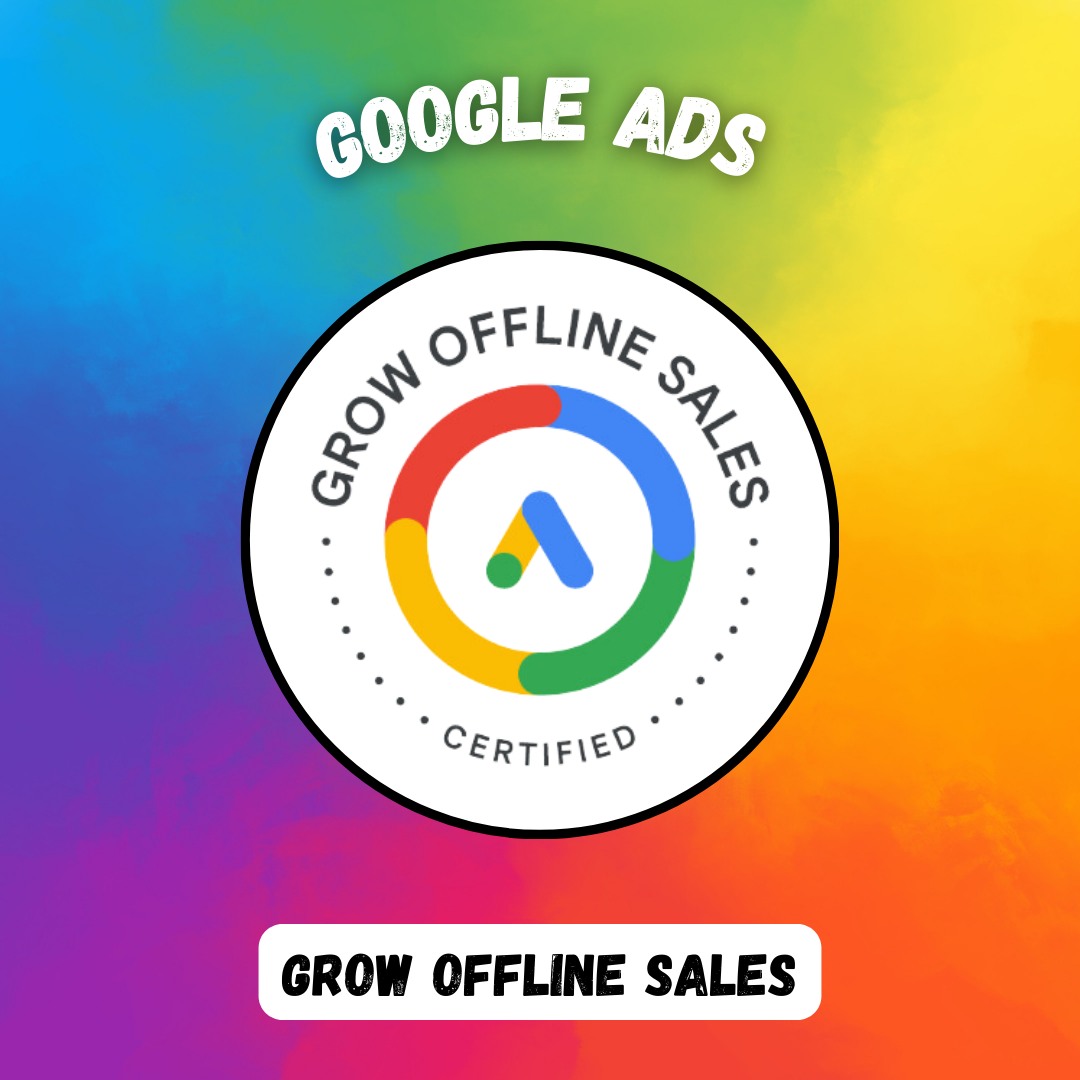 🎉 #Inkspire est fièrement certifié #GoogleAdsOfflineSalesBoost ! 🛒✨ Cette certification démontre notre expertise pour :
🎯 Créer des stratégies efficaces axées sur les ventes hors ligne
🔄 Élaborer des solutions pour clients omnicanaux et achats 100% hors ligne
📊 Mesurer l'impact des stratégies sur les ventes hors ligne
Prêts à augmenter vos ventes hors ligne grâce à des stratégies innovantes ? Contactez-nous ! 🚀
#MarketingDigital #Publicité #Certification #GoogleAds #SkillShop #Inkspire