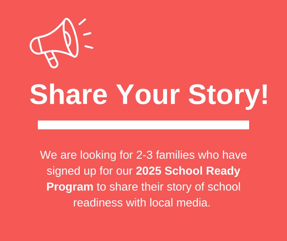 We are looking for 2-3 families registered for our 2025 School Ready Program to share their school readiness journey with local media!
If you’d like to help inspire others, we’d love for you to share:
- A photo of your child (or family) at home or engaging in a favourite learning activity.
- Your child’s excitement about starting “big school” (a short quote from them!).
- A comment on why you joined the program and what school readiness means for your family.
This is a wonderful opportunity to highlight your family’s journey and be part of an inspiring story for our community! If you’re interested, please comment below or send us a message and we will send you more details.
Thank you for helping us spread the word and celebrate school readiness in the Mid-North Coast!
#YoungMindsThrive #SchoolReady #CommunityStories #bigschoolexcitement #coffsharbour #portmacquarie #nambuccavalley #macksville #midnorthcoast