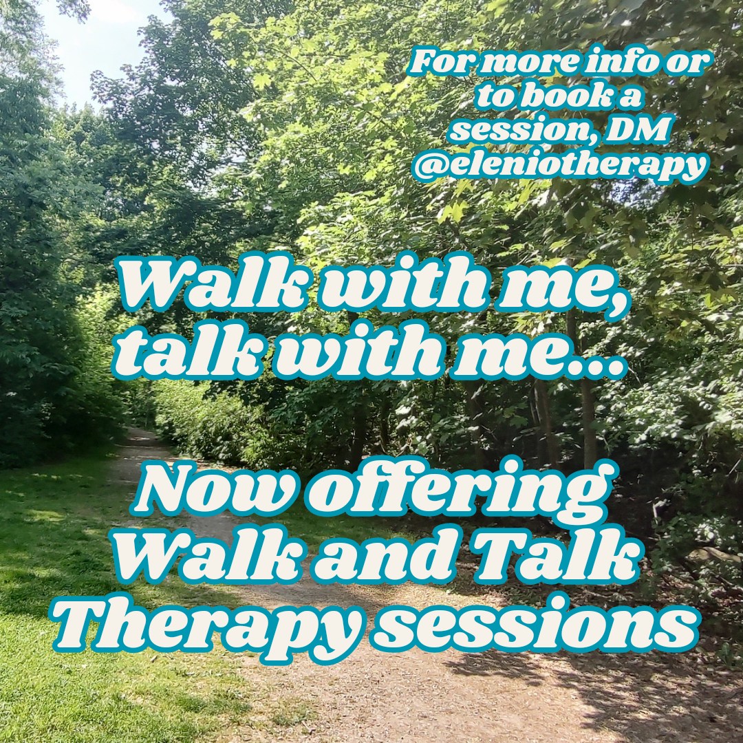 ☀️🌳🌸 Ahhh... Another gorgeous day in the outdoors...
🚶♀️🚶♀️🚶♀️ Curious about Walk and Talk therapy? This evidence-based therapy combines traditional therapeutic modalities with time in nature. We can pick a stroller friendly route or a trail nearby -- whatever works best for you!
DM me to find out more or to book a session of Walk and Talk therapy today! 😊