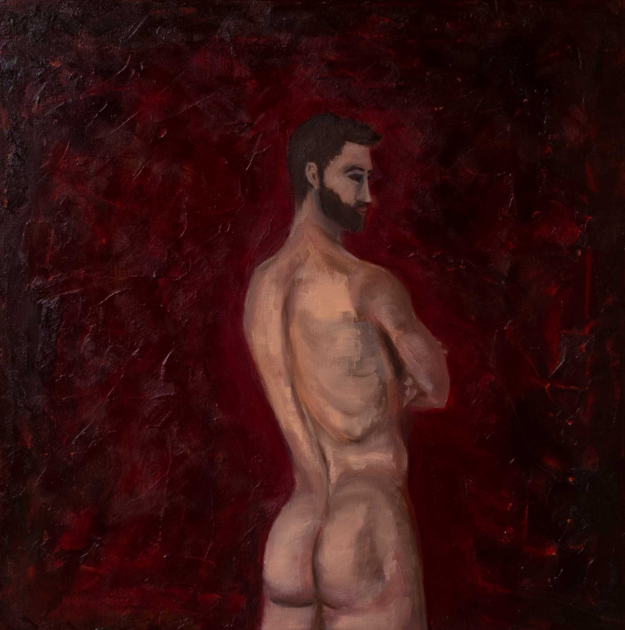Male Back Pose (2024). 20” x 20” Oil on Canvas.
-
-
-
-
-
-
-
-
Interested in finding out more about this or other pieces? Check out my website: www.lennygallo.com. Don’t forget to follow me @lennygalloart on Instagram and Facebook.
Interested in a print, merchandise, or an original piece of art? Check out these sites:
Etsy:
https://www.etsy.com/shop/LennyGalloArt
Redbubble:
https://www.redbubble.com/shop/ap/158665840
Fine Art America:
https://fineartamerica.com/featured/male-back-lenny-gallo.html
-
-
-
-
-
-
#art #artistsoninstagram #artistsofinstagram
#gayartist #gayartworks #gayart #artwork #painting
#paintingsofinstagram #lgbt #paintingsdaily
#oilpainting #expresionism #oilpaintings #expressionismart
#oilpaintingsoncanvas #gaymenofinstagram
#malemodel #hotmen #oilpaintingstudy #gayman
#oilpaintingman #sexy #gayartistsoninstagram
#abstractpainting #gayguy #stud #hunk #figurepainting