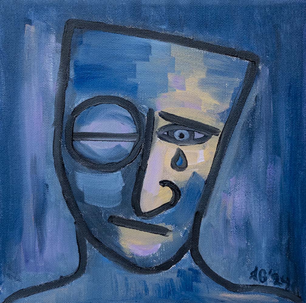 Untitled (2024). 10” x 10” Oil on Canvas.
-
-
-
-
-
-
-
-
Interested in finding out more about this or other pieces? Check out my website: www.lennygallo.com. Don’t forget to follow me @lennygalloart on Instagram and Facebook.
Interested in a print, merchandise, or an original piece of art? Check out these sites:
Etsy: 🏷️ For Sale 🏷️
https://lennygalloart.etsy.com/listing/1723006104/untitled-10x-10-2024-sad-face
Redbubble:
https://www.redbubble.com/shop/ap/157177403
Fine Art America:
https://fineartamerica.com/featured/2-untitled-lenny-gallo.html
-
-
-
-
-
-
#art #artistsoninstagram #artistsofinstagram
#gayartist #gayartworks #gayart #artwork #painting
#paintingsofinstagram #paintings #paintingsdaily
#oilpainting #expresionism #oilpaintings #expressionismart
#oilpaintingsoncanvas #sadness #oilpaintingstudy #oilpaintingman #gayartists #gayartistsoninstagram #abstractpainting #figurepainting #depressionisnojoke #abstract #expression #dark #darkness #absractexpression #experimentalart