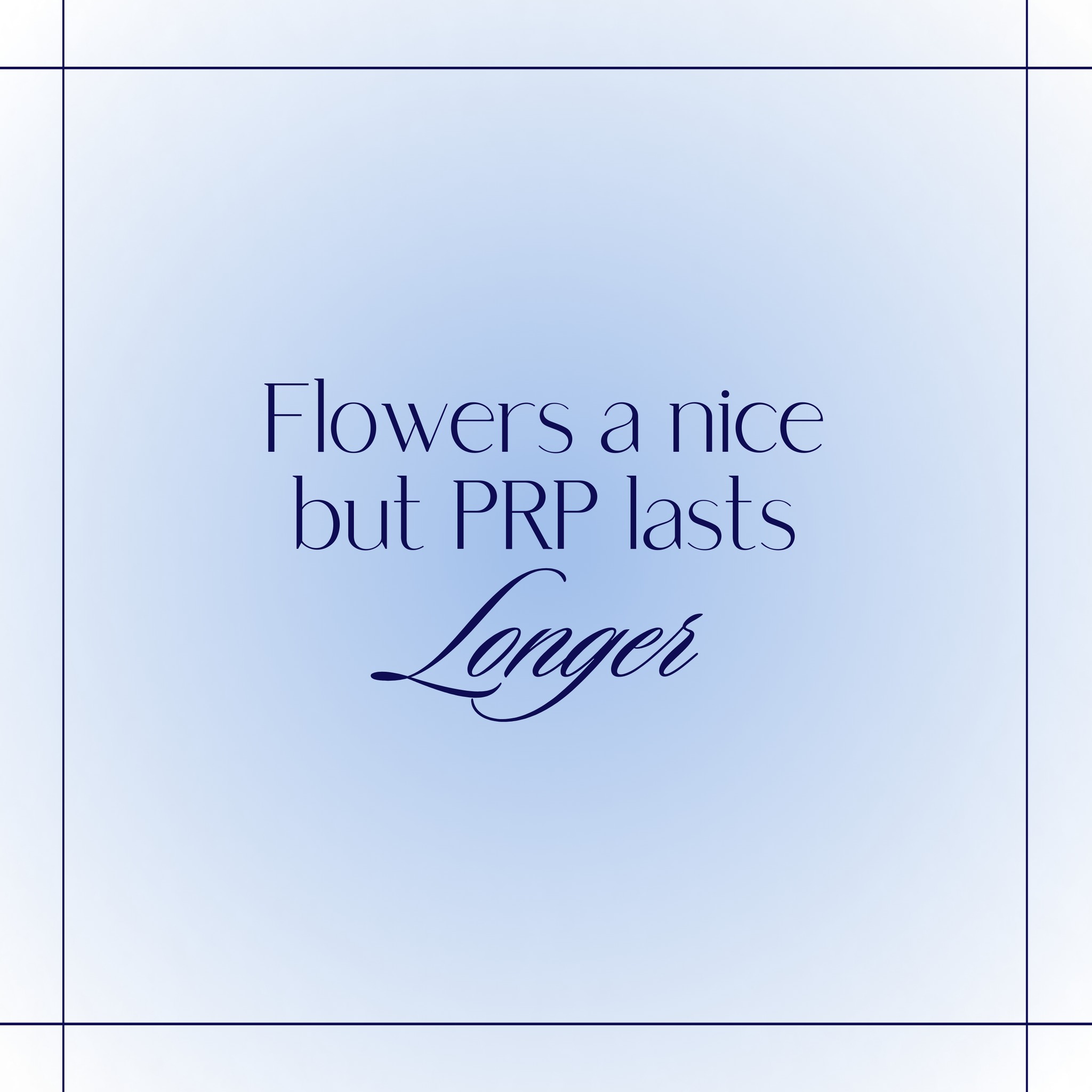 Did you know... PRP can last up to 18 months! Wayyyyy longer than store bought flowers π πΈπ #prpisaninvestment #prpsunshinecoast #prpbenefits