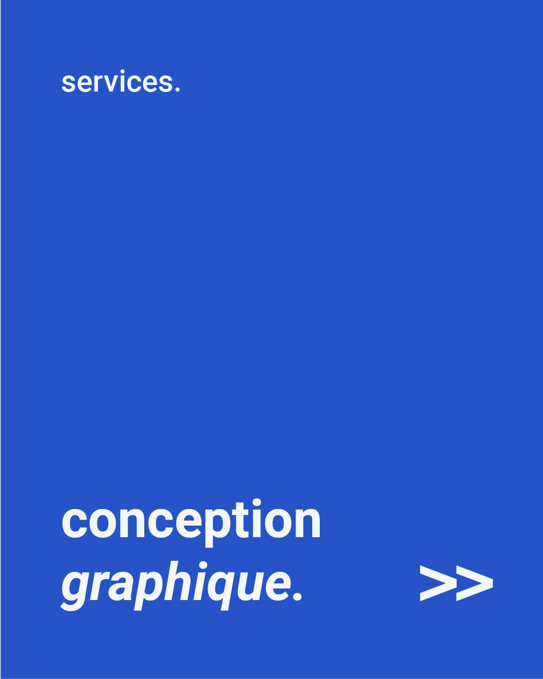 La conception graphique, c’est l’art de transformer des idées en visuels captivants qui marquent les esprits. 🎨
Chez tac.studio, on crée des designs qui racontent votre histoire, attirent l'attention et génèrent des conversions. Chaque pixel compte pour faire briller votre marque.
#tacstudio #créativité #stratégievisuelle #impact