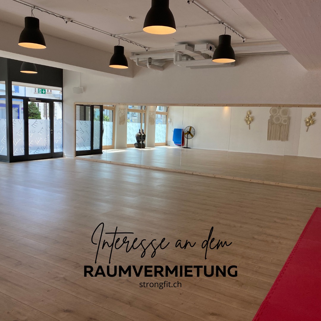 Unser Raum ist ausschließlich für Fitnesszwecke verfügbar! 🏋️♂️
Planst du Fitnesskurse oder Gruppentraining? Miete unseren modernen Raum und gestalte ein inspirierendes Fitnesserlebnis für deine Teilnehmer! 💪
#Fitnessraum #RaumMieten