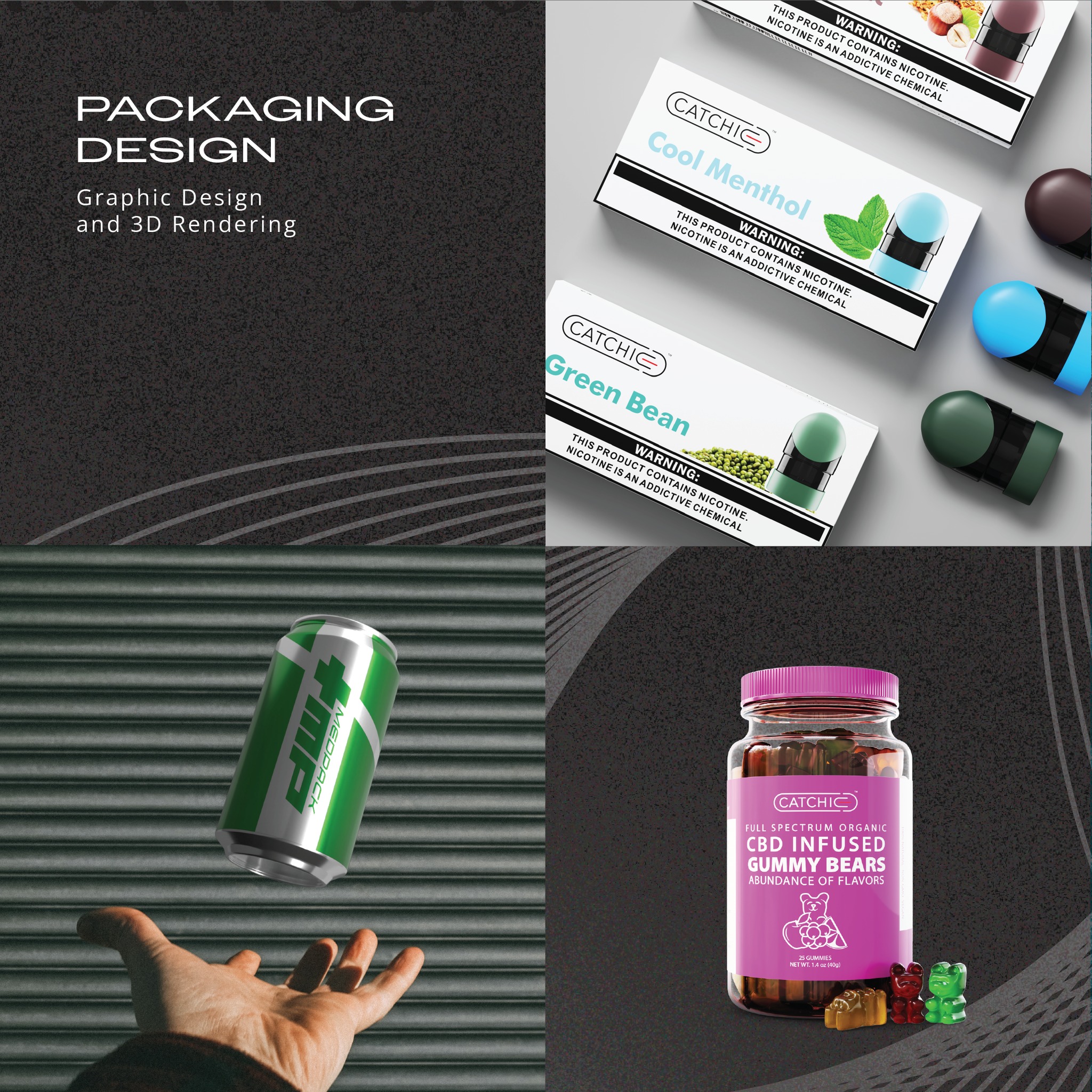EUREKA! Bring your labels, packaging, and products to life with our graphic design and 3D rendering. CONNECT TODAY!
#paradigmshift #3D #3Dmodeling #3Dart #brand #branding #branddesign #brandidentity #brandinginspiration #corporateidentity #custompackaging #design #designpackaging #designstudio #graphicdesign #graphicdesigner #identity #identitydesign #label #labeldesign #packaging #packagingdesign #packagingdesigner #packagingideas #packaginginspiration #productpackaging #visualcommunication #visualdesign #visualgraphics #visualidentity