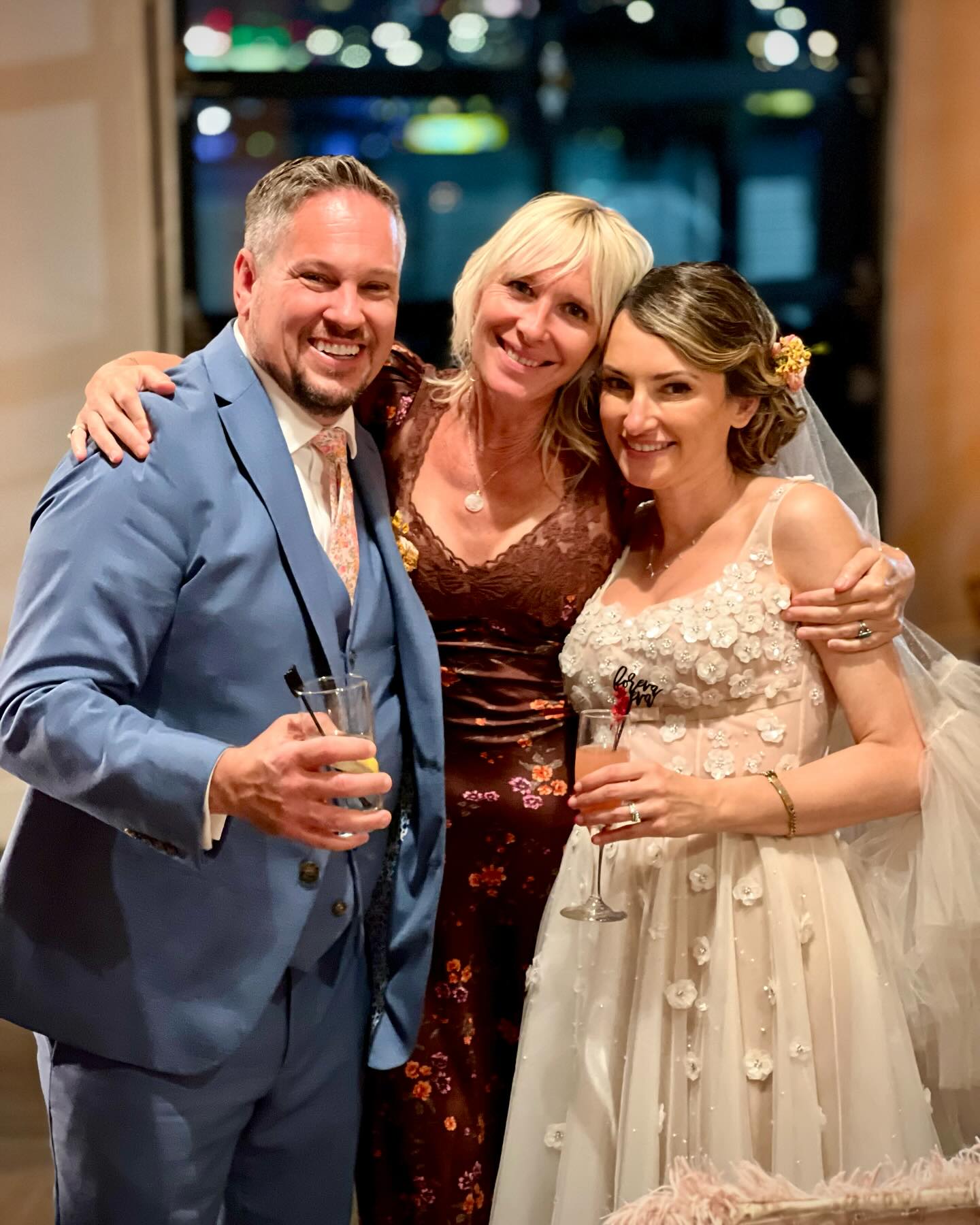 Celebrating love & these two beautiful humans 💕@missrachelmarie @espositomichael
Congrats Michael & Rachel - good people deserve good people - 💖 we love you