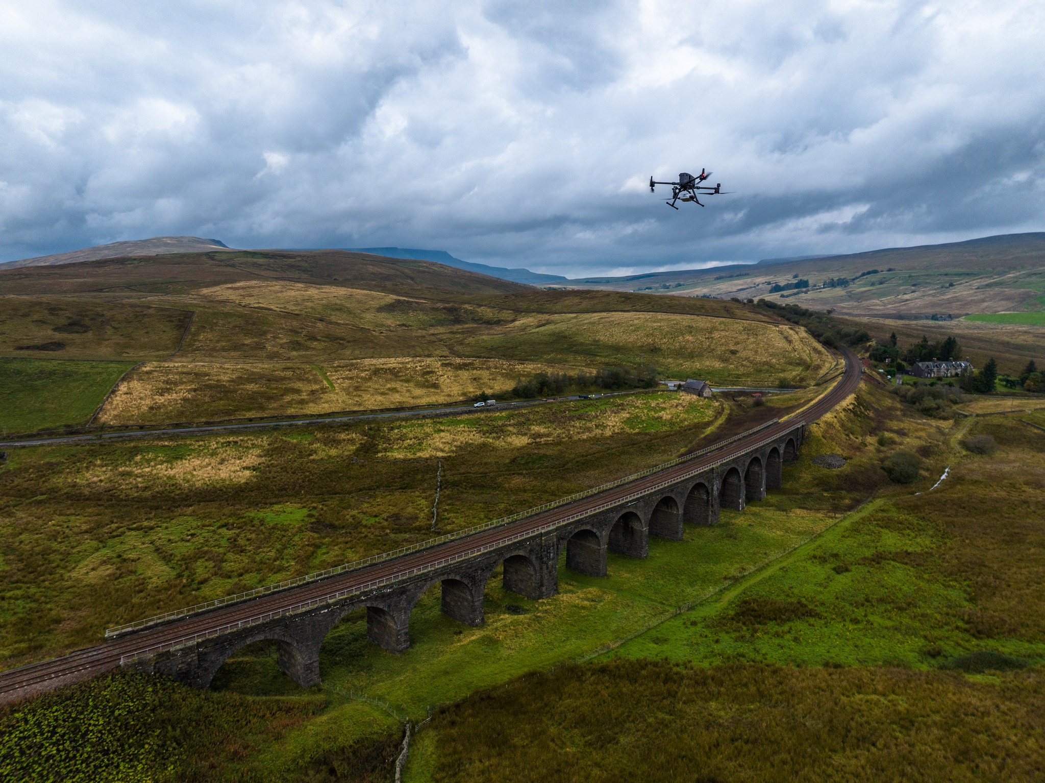 🚂Training Tuesday 🚂
Yesterday we had the pleasure of testing some new equipment at Garsdale Viaduct.
#surveying #vehiclehireuk #hire #equipmenthire #dalessurveying #atv #offroad #telecoms #drone #dronesurvey #dronetechnology #mapping #dronephotography #aerialphotography #nature #landscape #drones #dronestagram #droneoftheday #photooftheday #photography #explore #technology #photo #business #digial #digitaltwin #yorkshiredales #trains #viaduct
