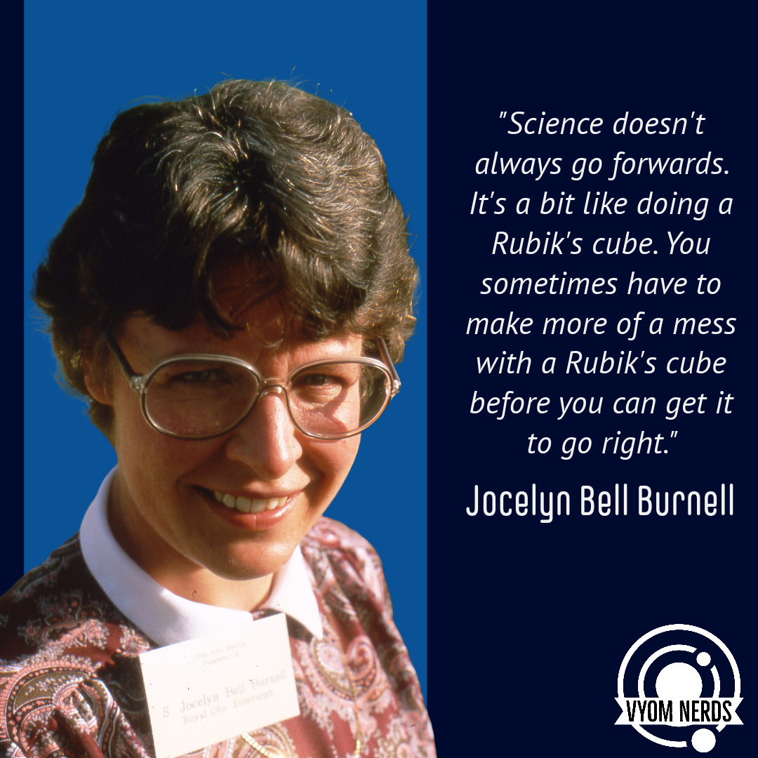 Jocelyn Bell Burnell's story is an inspiring testament to the power of resilience and determination. Despite facing challenges and injustices, she has remained a steadfast champion for scientific curiosity and progress. Her legacy extends far beyond the discovery of pulsars, serving as a powerful symbol for women in science and a reminder that the pursuit of knowledge should be driven by passion, not prejudice. Read all about Jocelyn Bell Burnell and her incredible journey by clicking the link in the bio or by going to vyomnerds.com.
-
-
-
-
-
-
-
-
-
-
#NASA #cambridge #pulsars #bellburnell #cosmos #natgeo #rocketlaunch #rocket #physics #ai #bioengineering #neildegrassetyson #elonmusk #physicsoftheuniverse #physics #rocketscience #biology #quantum #quanta #microprocessor #intel #feynman
#facebook #instagram #india