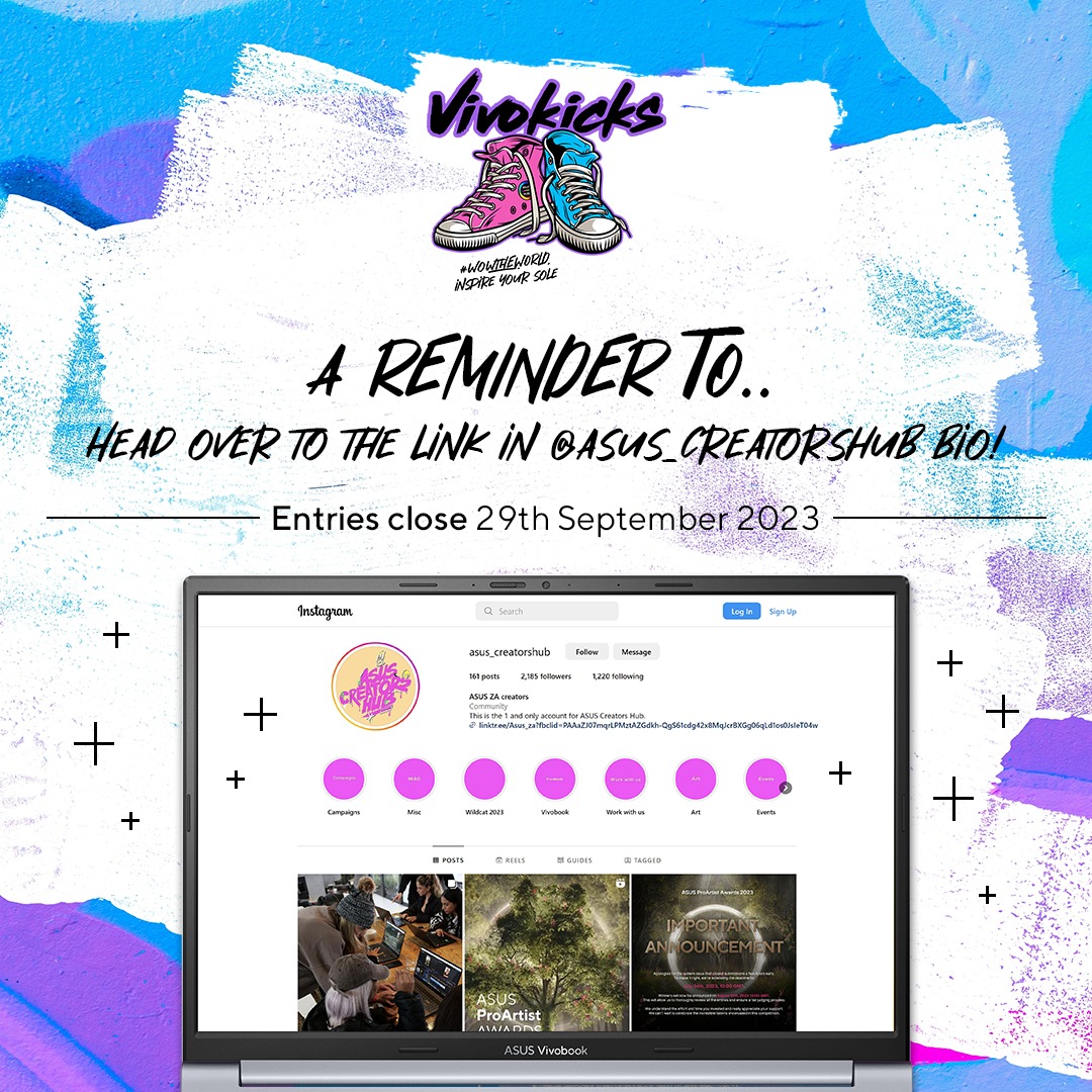 Entries close this Friday at 11:59pm, get those entries in guys! 🤪 There will be 2 lucky winners chosen and announced next week. ‼️ #vivokick23 #intel