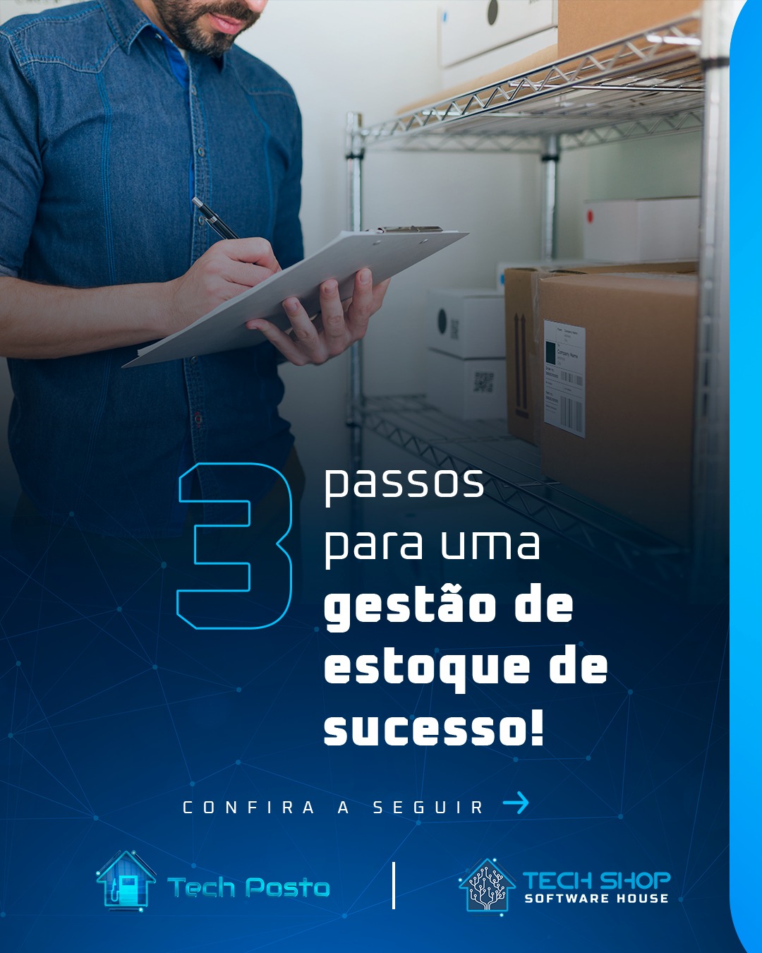 3 passos pra revolucionar sua gestão de estoque com a TECH SHOP:
✅ Registre e organize seus produtos: saiba exatamente o que entra e sai do estoque.
✅ Crie processos claros: implemente checklists e envolva sua equipe para mais eficiência.
✅ Adote o PEPS: primeiro a entrar, primeiro a sair. Evite perdas e garanta produtos sempre fresquinhos nas prateleiras!
Com a TECH SHOP, você tem tudo isso na palma da mão! Sistemas confiáveis, processos simplificados e suporte completo para transformar a gestão da sua loja.
👉 Venha fazer parte da TECH SHOP e leve sua gestão para o próximo nível! 🚀
#TechShop #GestãoDeEstoque #Eficiência #SucessoNosNegócios