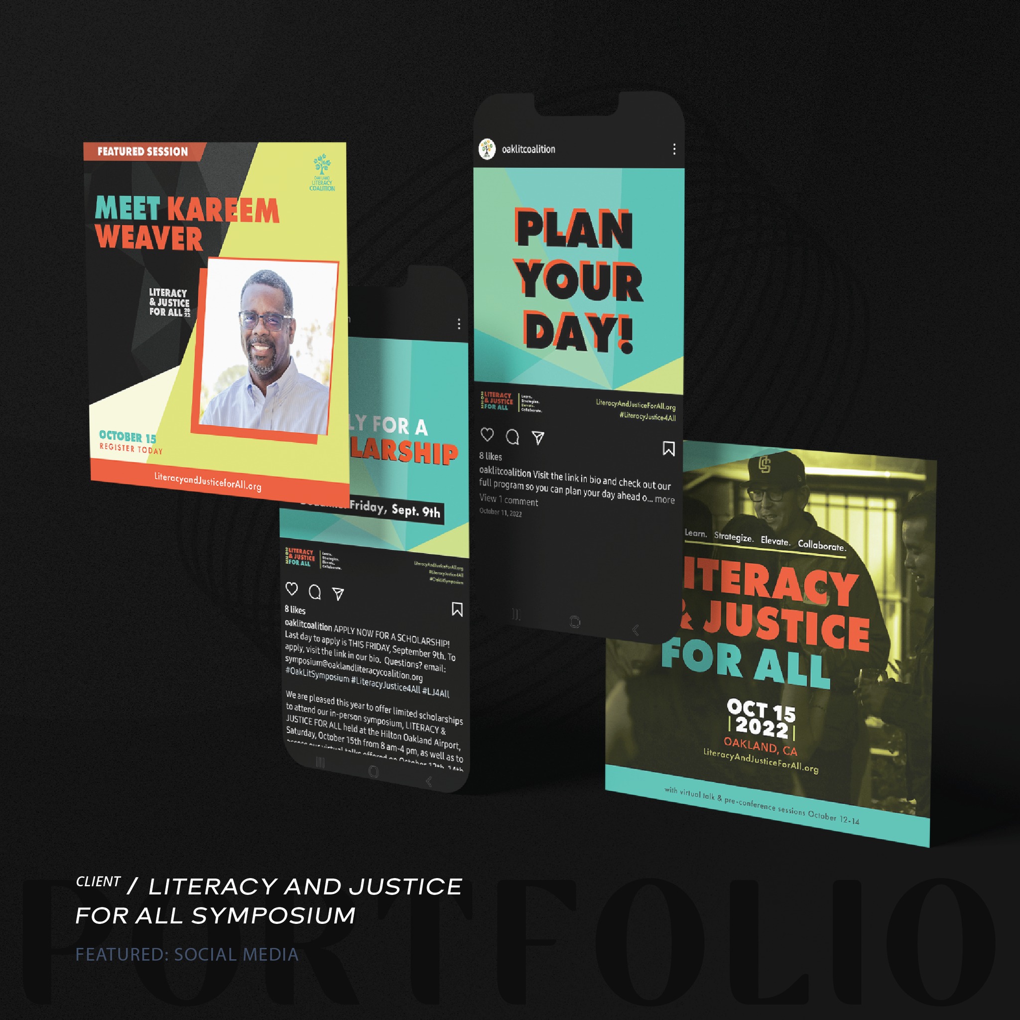 For over 2 years, we've collaborated with @oaklitcoalition to brand their signature annual symposium #LiteracyJustice4All with promotional materials, social media announcements, and graphics. Connect with us today! Send us a DM or visit our website (link in bio).
.
.
.
.
.
#brand #branding #branddesign #brandidentity #creativedesign #creativeagency #design #digitalagency #digitalmarketing #digitalmarketingagency #digitalmarketingexpert #designstudio #graphicdesign #graphicdesigner #graphicdesigners #graphicdesigndaily #graphicdesigncommunity #identity #identitydesign #logodesigners #marketing #onlinemarketing #paradigmshift #socialmediamarketing #socialmedia #visualcommunication #visualdesign #visualgraphics #visualidentity