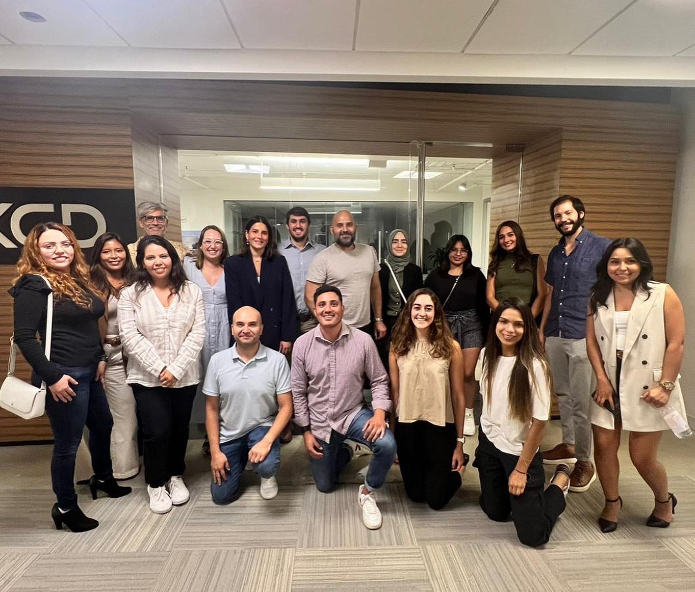 Thank you to our sponsor @kgdarchitecture for hosting us last week for our monthly meeting! It was great to catch up with old and new members 🙌