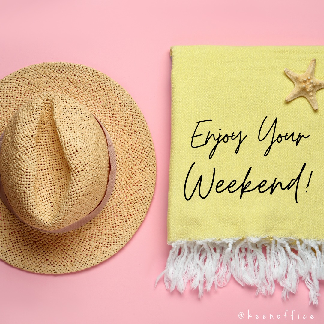 🌊 Weekend Vibes: Relax, Recharge, and Leave the Rest to Us! 🌸✨
It's time to unwind, leave your worries behind, and soak up the weekend bliss! 😌🌅 At Keen, we've got your back, ensuring a seamless transition from work mode to relaxation mode. 🙌💻
Enjoy every moment, whether spending time with loved ones, exploring new adventures, or taking time for yourself. Our virtual assistants are here to handle your tasks, so you can truly savour your well-deserved break. 🌺💼
From managing emails to organizing schedules, we've got it covered, allowing you to enjoy a stress-free weekend like never before. 📧📆
So kick back, take a deep breath, and let our team work their magic. 🎩✨ Remember, relaxation is an essential ingredient for productivity and success. 😊🚀
Wishing you an incredible weekend filled with laughter, joy, and rejuvenation! 🌸💫
#businessstrategy #businessplanning #smallbusinesssuccess #outsourcingservices #adminsupport #consultingagency #virtualassistantservices #businesssupport #outsourcingsolutions #virtualassistant #virtualassistantservice #officemanagement #virtualoffice #virtualassistantcommunity #virtualsupport #businessgoals