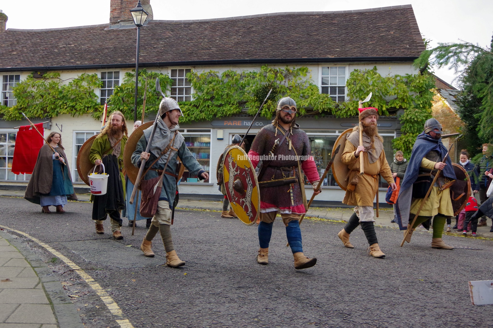 Join us tommorow in Wimborne. For the Save the Children Parade.!
In the morning, from 10.00am, a Fun Fair will be held in the Square. As well as a carousel and boat swings there will be face-painting, live music and other attractions
This year the Parade will start at 2.00pm from Eaton's (formerly Cobham's) car park in Brook Road and will proceed into the Town via Leigh Road and Rodways Corner as it has normally done in the past.
The Parade will then enter the Town via Park Lane, East Street, King Street and West Street and into the Town Square at around 3.00pm. It will proceed along the High Street and back on to King Street where the floats will disembark.
As usual, Father Christmas will stop at the Museum of East Dorset where he will remain with his sack of presents. Children will be welcome to visit him there and receive a (free) small gift.
#charity #savethechildrenparade #wimborne #wimbornebid #dorset #dorsetvikings #thevikings #livinghistory #vikingreenactment #reenactment #ulfhedinnvikings #ulfhedinn #vikings #vikesociety #sheild #spear #sword #saxon #anglosaxon #dane