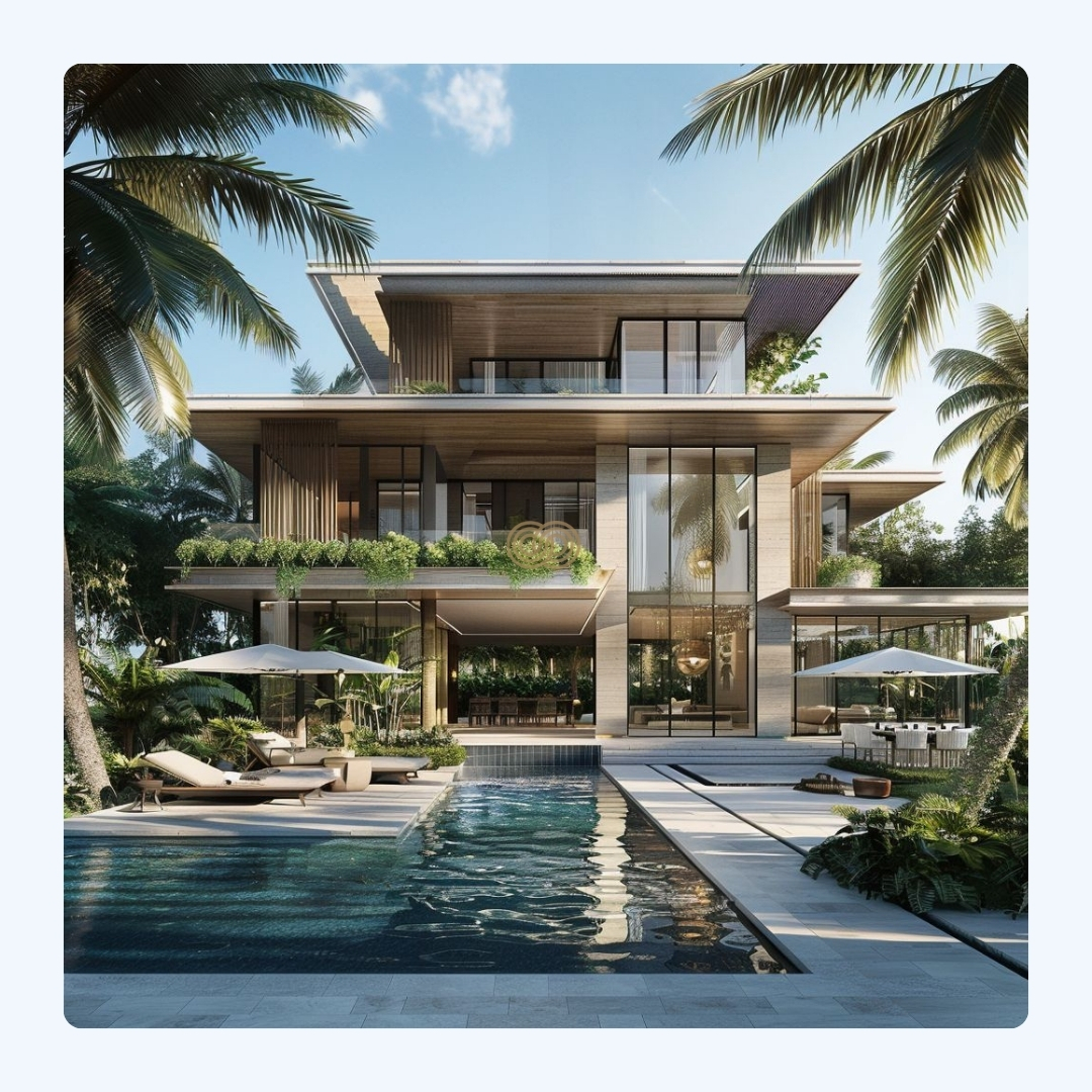Our client dreamed of a modern tropical paradise, and we delivered with this stunning villa. Using natural wood, expansive glass panels, and lush greenery, we created a seamless connection between indoor luxury and the vibrant outdoors.
The design emphasizes open spaces and natural light, making every corner of this home feel like a private retreat. Inspired by this project?
Discover more of our work by visiting our profile!
#TronHomes #LuxuryArchitecture #TropicalDesign