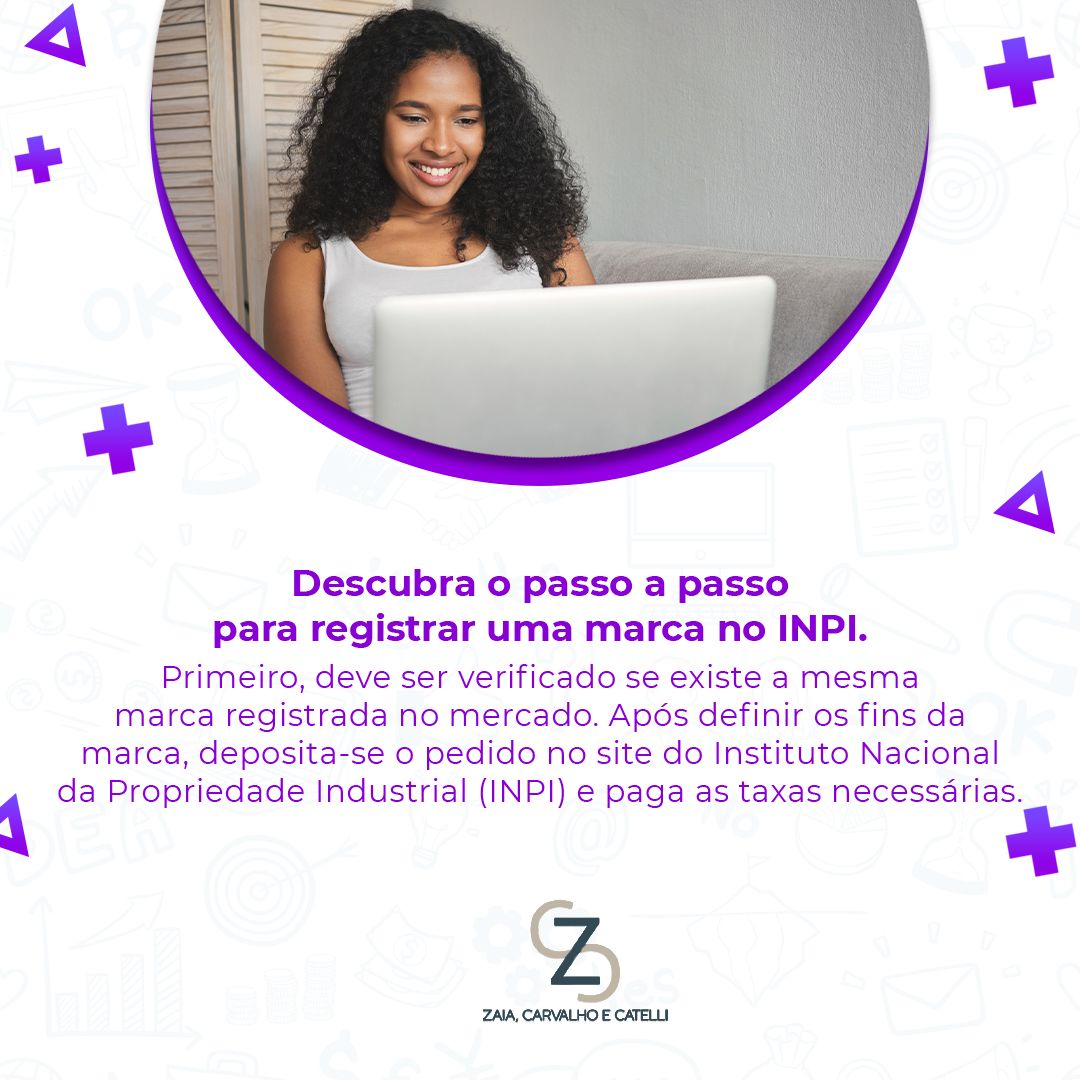 O registro de uma marca é de extrema importância para qualquer empresa, sem essa formalização, é possível que alguém tome posse da marca, faça esse procedimento e exija que o empresário pare de usá-la. Nesse sentido, o primeiro passo para registrar uma marca é verificar no site do INPI se ela já existe, caso tenha, não é possível criar uma igual ou pelo menos parecida, conforme regras do INPI. Após estas questões, é preciso definir a natureza do produto, como ser uma ser relacionada a uma prestação de serviço. Depois, escolhe-se a forma de apresentação, por exemplo, um logotipo; com isso, surgirá a opção de definir a classe da marca, antes de fazer, é preciso pesquisar qual é a classe correta para o seu caso. Por fim, faz-se o depósito do interesse de registrar a marca, sendo necessário pagar alguns tributos, como a Guia de Recolhimento da União - GRU e preencher uma série de formulários. Em caso de dúvida, para não perder tempo e dinheiro, sempre procure um profissional habilitado.