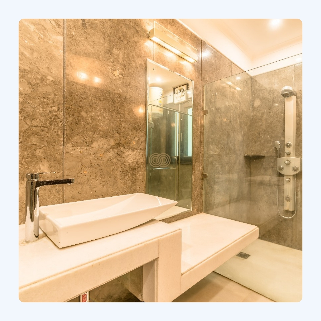 Simplicity meets sophistication in this elegantly designed bathroom by Tron Homes. The use of rich marble surfaces creates a luxurious backdrop, while the sleek fixtures and minimalist design keep the space feeling modern and fresh.
The glass shower enclosure adds a touch of transparency, making the bathroom feel more open and airy. Every detail is crafted to provide a serene and indulgent experience. ✨
Want to see how we can transform your space?
Follow us for more luxury design inspiration!
#TronHomes #BathroomDesign #LuxuryInteriors #MinimalistElegance