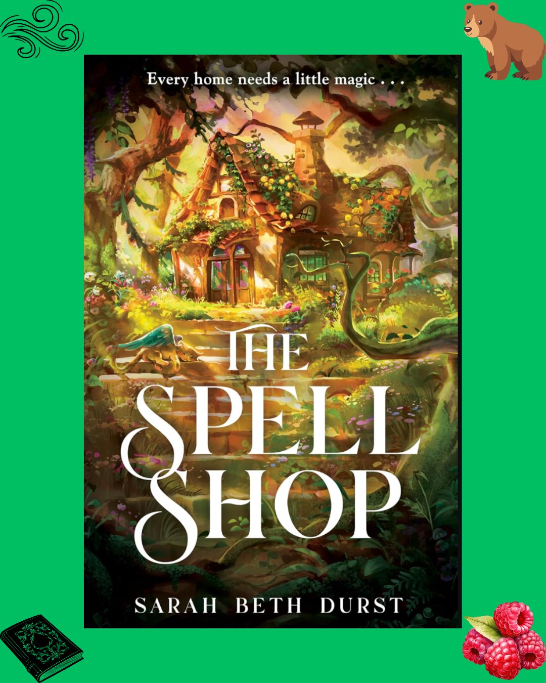 I generally really like books in which the main character is a librarian and @sarahbethdurst's #TheSpellShop was no exception. I wasn't super fond of Kiela at first, as she did have a tendency to be a bit rude to people who were just trying to help, even beyond what I thought reasonable to protect the rather big secret that she was carrying. Sometimes, my favourite characters are the ones that I start out not liking as much and then I learn to love them as they grow and this was what happened with Kiela. Character growth ends up being more important to me than a character just already being someone I like. I also enjoyed how Kiela may have taken magic books, but she wasn't a magician. She had to figure everything out as she went and did so at risk to herself to help people who needed it. A far cry from the loner librarian who just wanted to be by herself with her books. I can't wait for its sequel, #TheEnchantedGreenhouse, which is about the librarian who created Caz, the sentient plant.
#CozyFantasy #Fantasy #Bookstagram