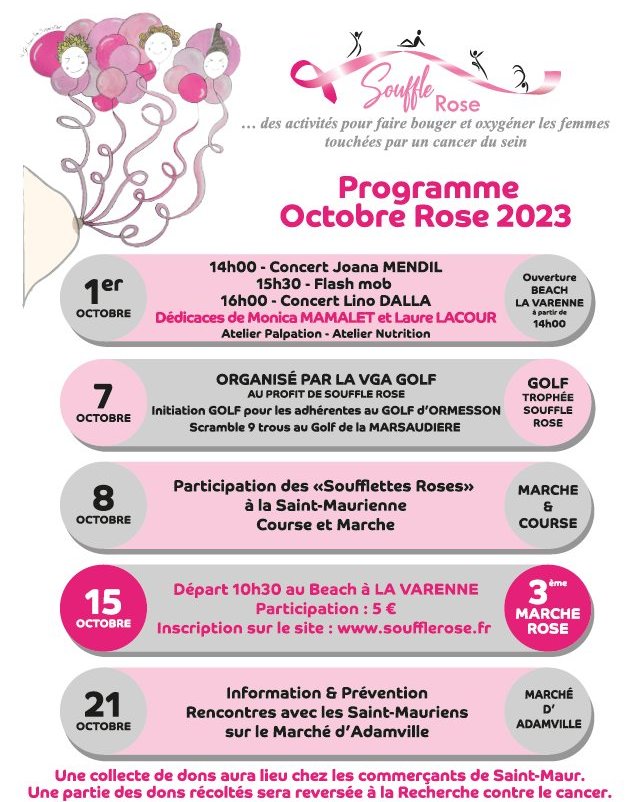 🌸 Ensemble, nous combattons le cancer du sein ! 🌸
La Clinique Gaston Metivet est fière de s'associer à l'association Souffle Rose dans une cause qui nous tient à cœur : la lutte contre le cancer du sein. Notre engagement envers la prévention, les soins et la récupération est plus fort que jamais.
🎗️ Le cancer du sein touche des vies, des familles et des communautés entières. Nous croyons en l'importance de l'éducation et de la sensibilisation pour la prévention de cette maladie.
💗 Notre objectif est clair : offrir de l'espoir, de l'information et des soins de qualité pour toutes les personnes touchées par le cancer du sein.
Restez informés et faites-vous dépister! Ensemble, nous pouvons faire une différence.
#CliniqueGastonMetivet #SouffleRose #CancerDuSein #Prévention #Soins #Récupération #Sensibilisation #EnsembleContreLeCancer