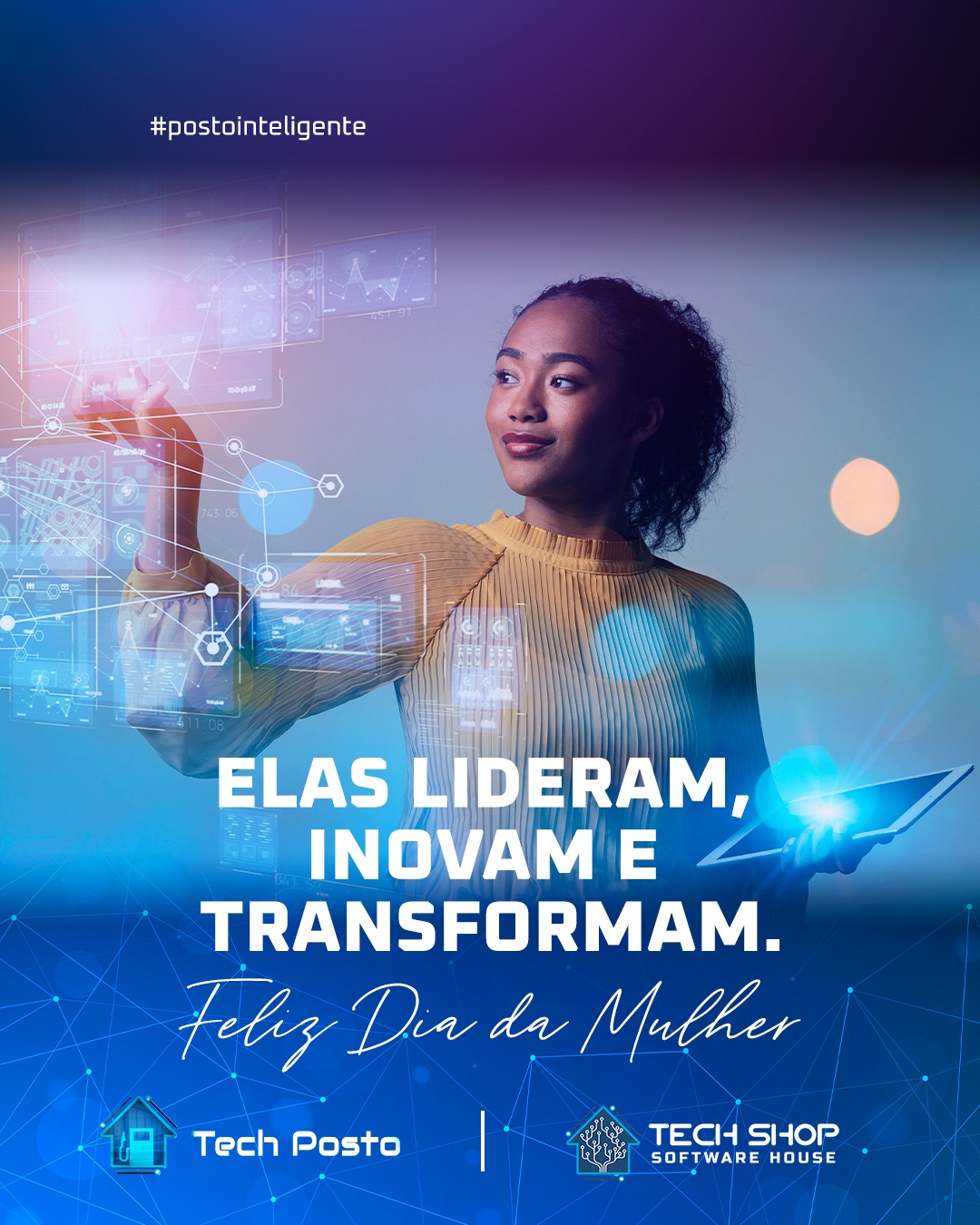 Feliz Dia da Mulher!
Na gestão, na tecnologia e nos negócios, as mulheres fazem a diferença todos os dias, impulsionando a inovação e mostrando sua força no mercado.
Hoje, a TECH SHOP celebra a dedicação, a competência e o talento de todas que movem o mundo com garra e determinação.💙✨
#DiaDaMulher #MulheresQueTransformam #LiderançaFeminina #TechShop