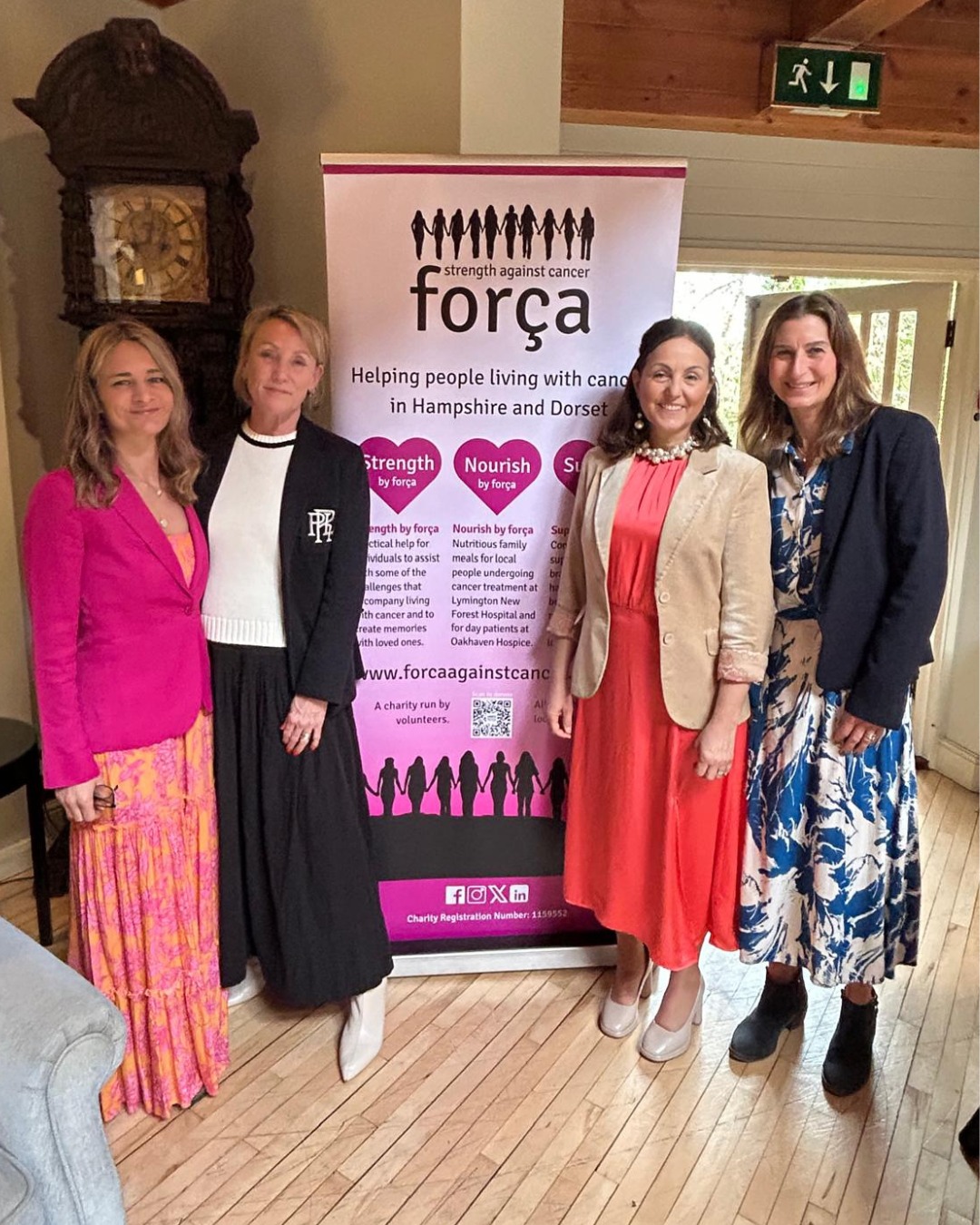 Happy International Women's Day, everyone!
Today, Nicky, Cate, Carla and Frauke are at the fabulous IWD Lunch @careysmanor_senspa - a huge thank you to @letstalkcomms for organising the event and helping to raise funds for força - strength against cancer!
#IWD2025 #internationalwomensday2025 #internationalwomensday❤️
#StrengthAgainstCancer #NewForestCharity