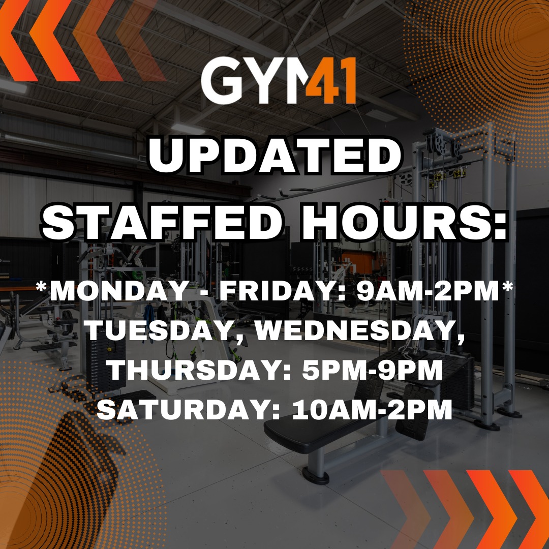 We are excited to add additional staffed hours to better serve our awesome community 💪🧡!
Drop by from Monday-Friday from 9am-2pm for any drop-in's, guest-passes, and/or membership related items!