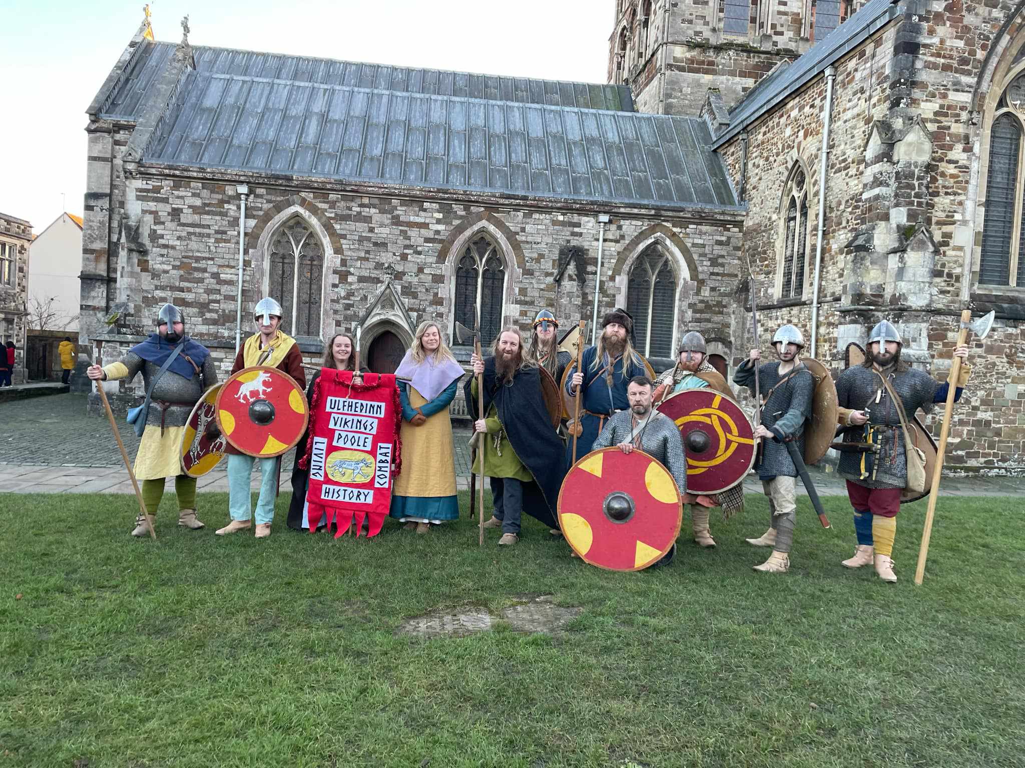 A huge thank you to everyone who came out to support the Save the Children Parade in Wimborne!
#wimborne #savethechildrenparade #vikings #yule #yuletraditions #ulfhedinn #vikingsofpoole #wimborneparade #vikingreenacment #charity #savethechildren #vikingsociety #wimbornchristmas #vikingsofdorset #fundraising #wimborneviking #vikingtradition #sheild #sheildwall #odin #saxon #sword #axe #daneaxe