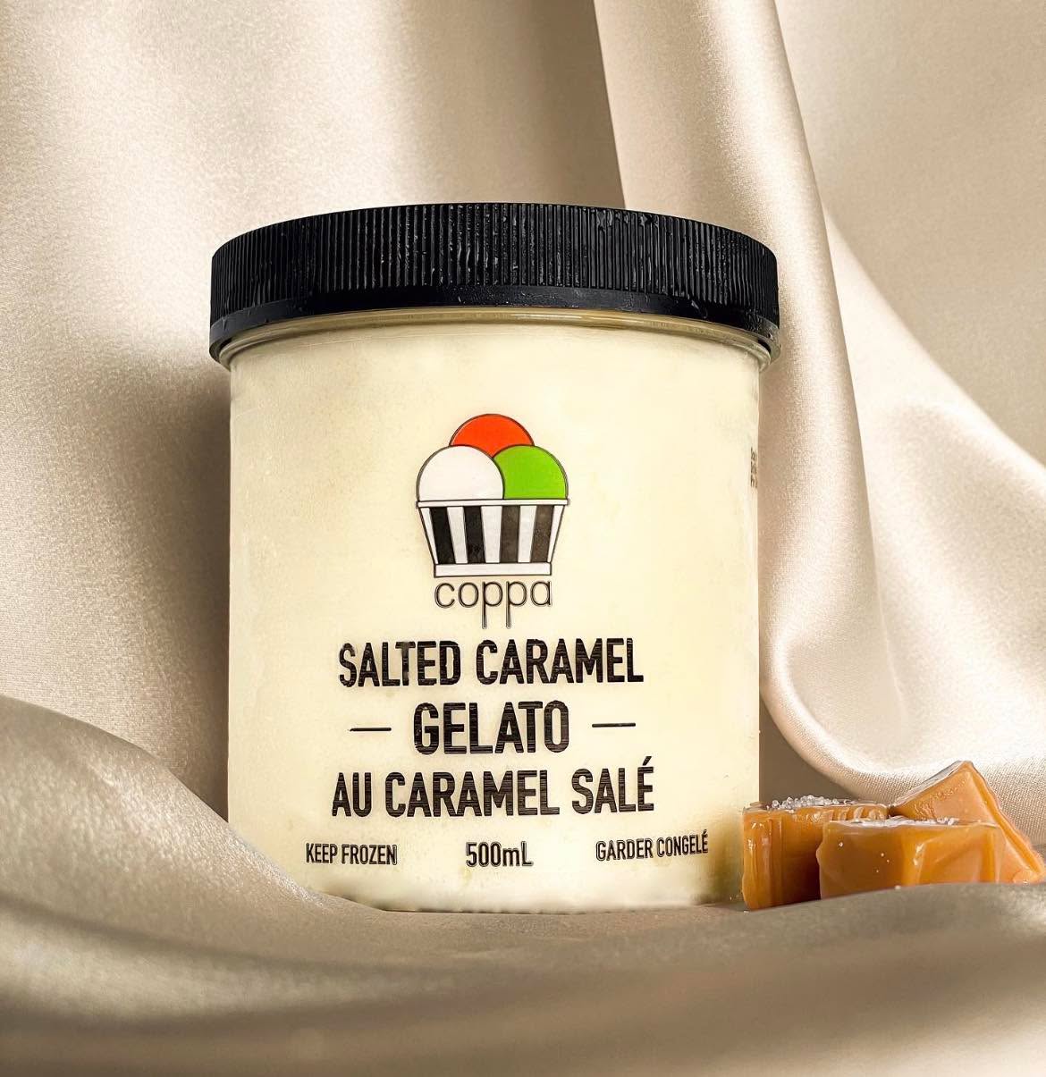 The smile in todays cup comes to you as both a savoury and sweet treat… It’s our Salted Caramel Gelato!
🧂🧡 When it comes to a snack this is the one time we will say, it’s ok to be a little salty about what you eat 😋. It’s the perfect pint to cuddle up with and enjoy while listening to the rain. 🌧️ 🍨
#LondonOn ##EatLocal #ldnont #SobeysLookForLocal #SnackInspo #Foodie #FoodInspo #TheCoppa #Gelato#CanadianFoodie #Caramel #SaltedCaramel #Gelato #Canada #Ontario #London #ASmileInEveryCup #LondonOnEats #OntarioMade #Happy #Family #FamilyBuisness