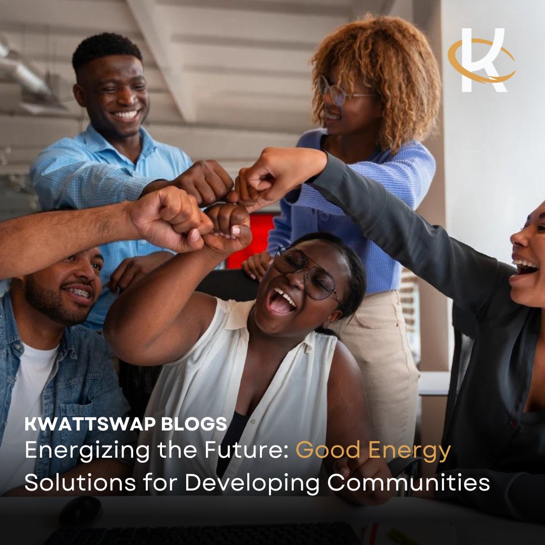 In a world where every child can study at night, hospitals can operate without interruption, and villages sustain themselves through innovative energy solutions, harnessing next-generation energy technologies for developing communities holds the key to this transformative vision. The intersection of creativity, innovation, and sustainable energy promises a brighter future for everyone with good energy.
Visit our blog below to read the entire story and learn more about Good Energy Solutions for Developing Communities
https://www.kwattswap.org/post/energizing-the-future-good-energy-solutions-for-developing-communities
.
.
.
#kwattswap #goodenergy #DevelopingCommunities #goodenergypeople #donations #generosity #grateful #learning #kwattswap #transformations #wellness #blogging #blogs #goodenergyiscontagious #HealthyLiving