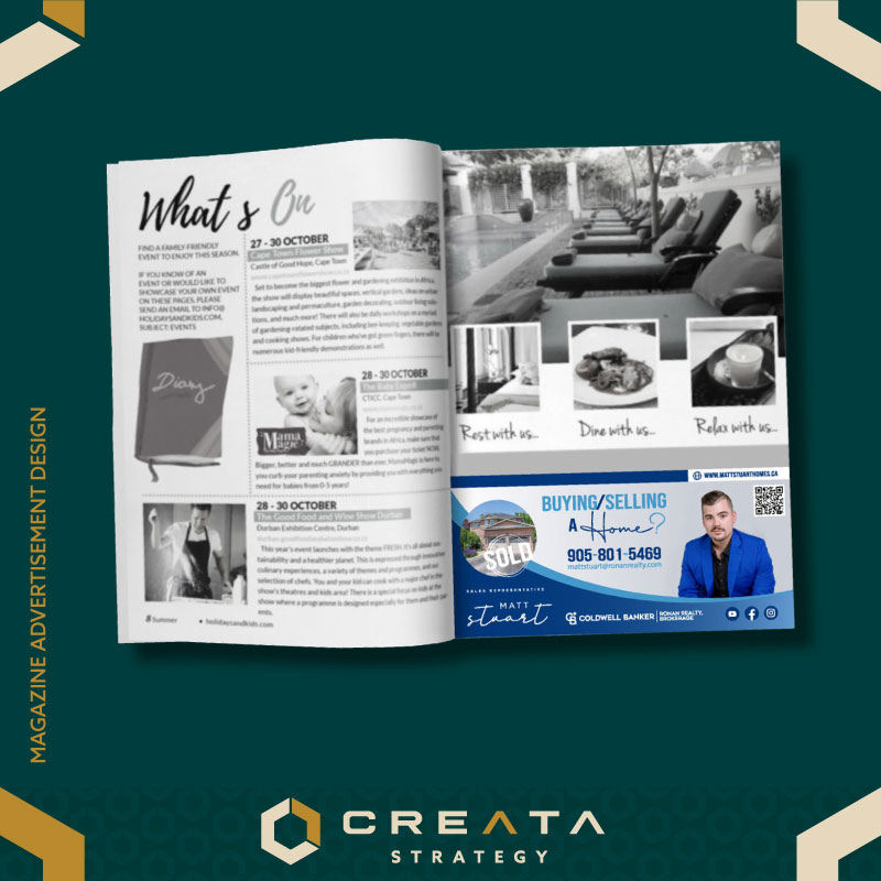 Magazine Ad Design
#magazineadvertising #Ontario #ParrySound #newbusiness #muskoka #graphicdesign #Strategy #strategicbranding #brandidentitydevelopment #custombrandingdesign #brandstrategymatters #logodesigninspiration #brandidentitylogo #apprisal #realstate