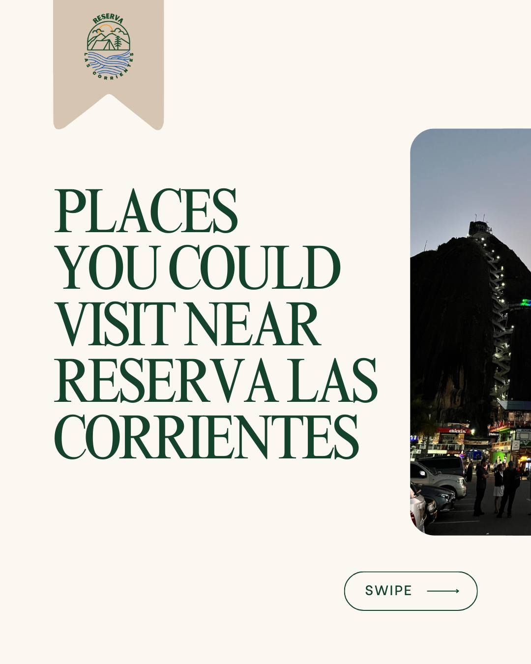 Exploring beyond your stay! ✨
Reserva Las Corrientes is not just a peaceful retreat—it’s also the perfect base to discover some of Antioquia’s most stunning spots! 🏡🌿
Your adventure starts here—stay with us and explore the best of Antioquia! Swipe through to see more & save this for your next trip! 📌
#ReservaLasCorrientes #Reserva #Hotel #Staycation #Finca #Naturaleza #Antiquioa #medellin #Colombia #DigitalNomad
