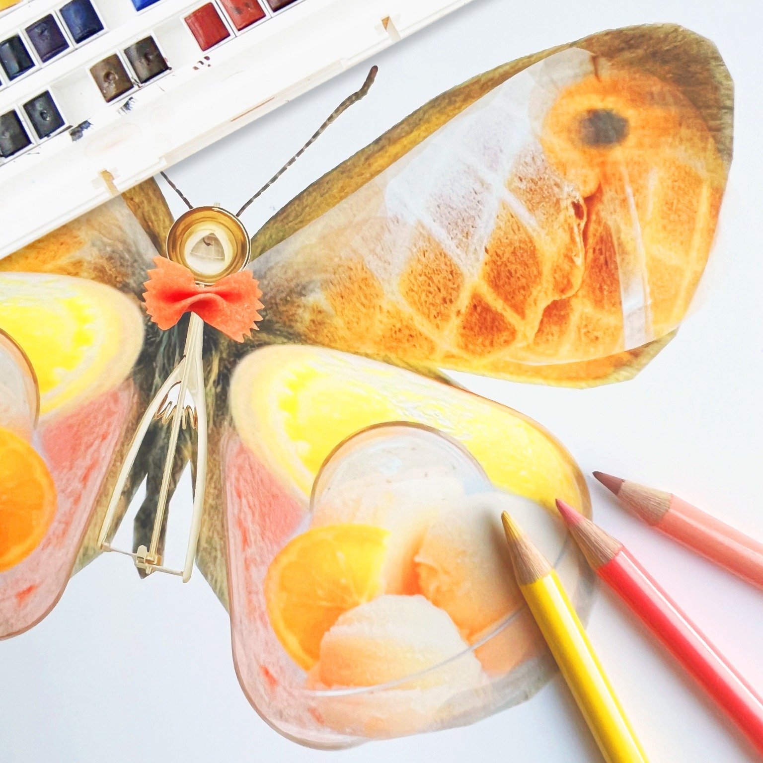 Dit is de ijsvlinder!
De originele illustratie en het echte dessertbordje uit de nieuwste serie van @bordy.s 'La dolce vita di una Farfalla'
#italië #italy #dolcevita #bordys #bordenmeteenverhaal #farfalla #vlinders #dessert #dessertbordje #illustratie #karenwullings #servies