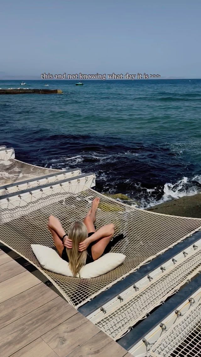 I’ve been living my life precariously through this trend recently so here’s mine! Nothing I like better than having no sense of what day it is on holiday anyone else?!
📍Grecotel Lux Me White, Crete
#thisand #summerpending #travelszn