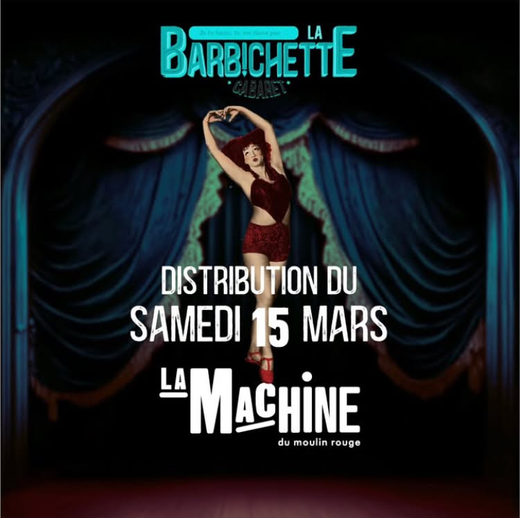 🥳⚡Je chante à Paris ⚡🥳
Je répète
Je chante à Paris
Plus exactement, je fais des bêtises
Un peu de joie dans ce monde de brutes
Un peu de fantaisie dans ce monde de prudes
Un peu de folie dans cette vie trop courte
Avec des créatures sublimes et improbables @monsieur_k_et_cie @oiseau_joli @patachtouille @noir.david @lamulette.mp3 @lucegaston et d'autres encore 💜
Rv vendredi 14 et samedi 15 mars à la @labarbichette.cabaret !
Bisous
Les résas sur le site de la @lamachineparis
https://www.lamachinedumoulinrouge.com/billetterie/