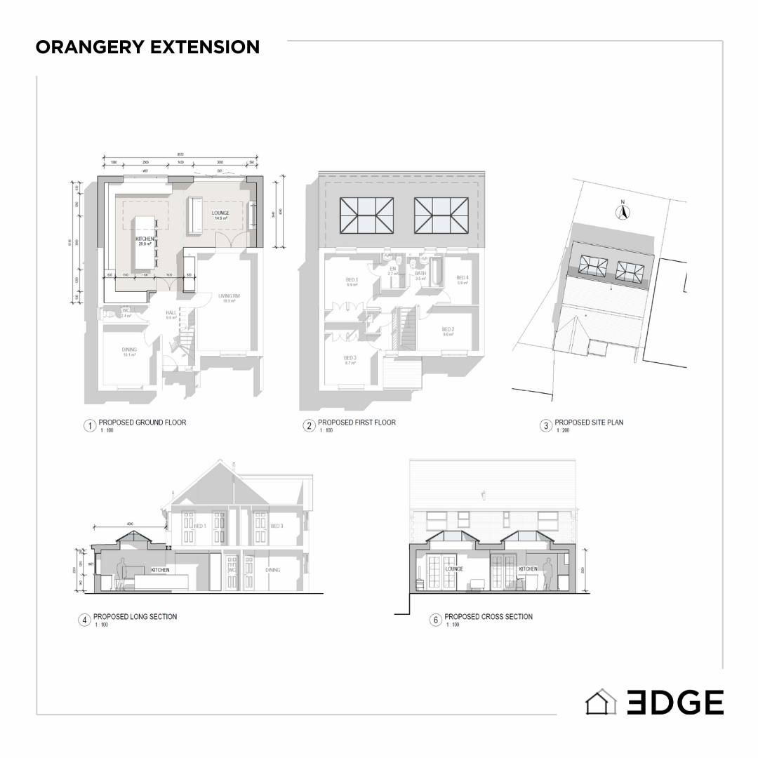 One of our recent projects - an orangery style rear extension that's set to redefine our clients living space! We've taken a small room and expanded it into a luxurious open-plan kitchen with lounge/family area. Roof lanterns above flooding the space with natural light, while expansive kitchen window and bi-fold doors create views out to the garden area.
CGI renders to follow which have allowed our clients to truly visualise the extension and fully understand the improvements the project will have on their living space.
#orangeryextension #extensions #renovation #remodel #remodeling #moderndesign #interiordesign #architecture #architecturedesign #kitchen #kitchenrenovation #openplanliving #southwales #building #project #design #transformation