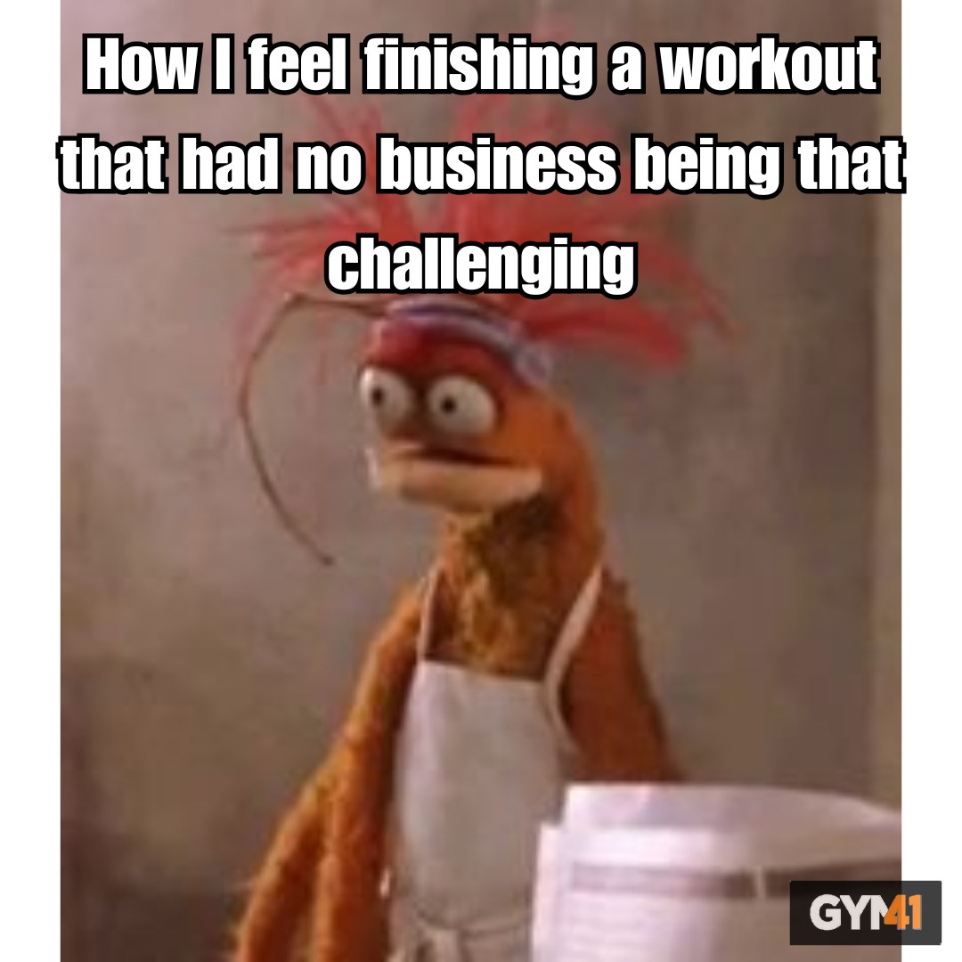 It is always the unsuspecting workouts that are the toughest 🙃
#Gym41 #Kitchener #Waterloo #Cambridge #fitness #gym #gymmemes