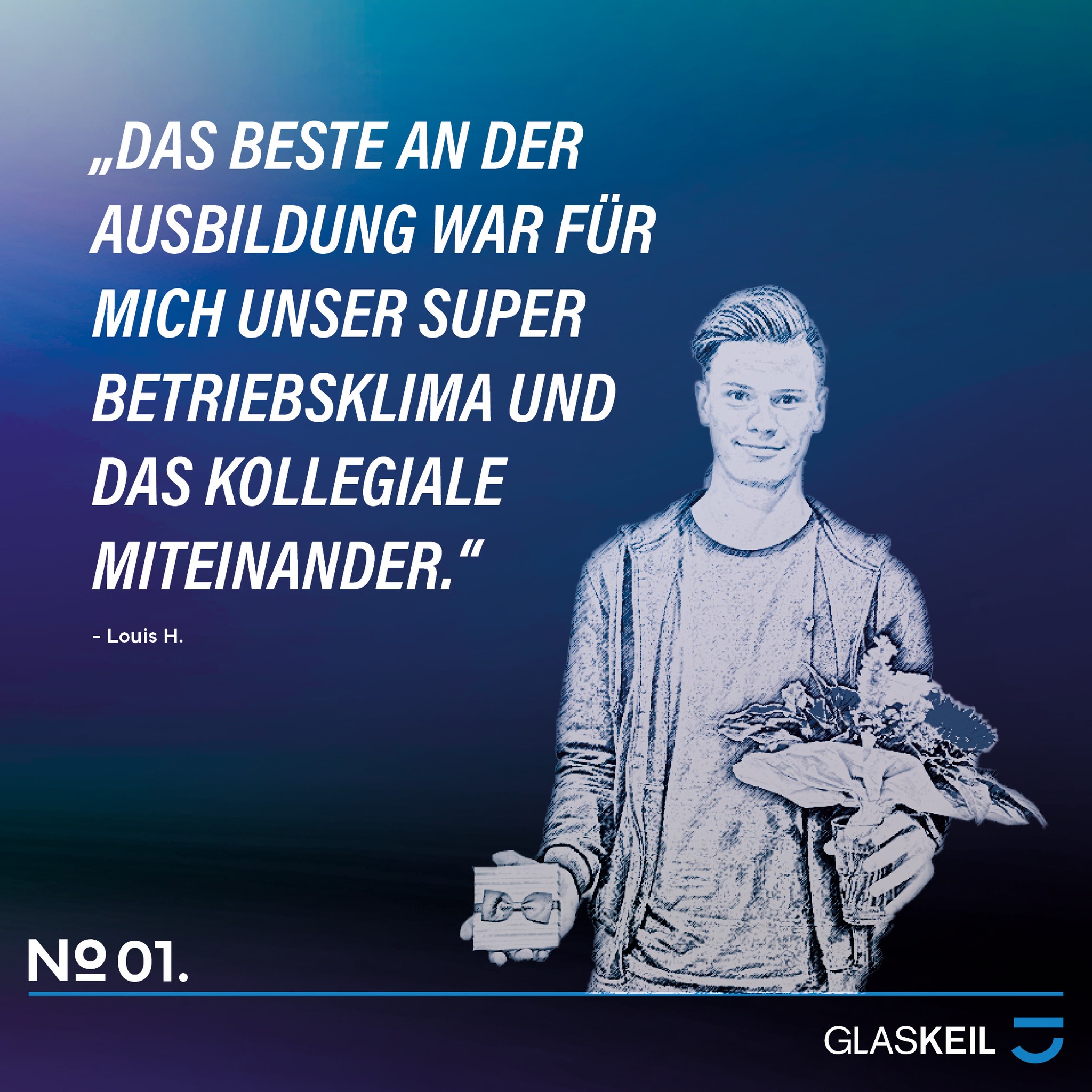 Herzlichen Glückwunsch an Louis, der erfolgreich seine Ausbildung zum Kaufmann im Groß- und Außenhandelsmanagement abgeschlossen hat und nun unser Vertriebsteam verstärkt. Seine Begeisterung für unser tolles Betriebsklima und den kollegialen Zusammenhalt zeigt, dass wir gemeinsam Großes erreichen können. Willkommen im Team, Louis!
#GlückwunschLouis #NeuesTeammitglied #KaufmannAusbildung #ErfolgreichAbgeschlossen #Vertriebsteam #Betriebsklima #KollegialerZusammenhalt #Teamwork #KarriereStart #GemeinsamErfolgreich #WillkommenImTeam #AzubiErfolg #GroßUndAußenhandel #Firmenkultur #Teamspirit #NeuerKollege #AusbildungAbgeschlossen #Karriereweg #Firmenfamilie #zusammenstark