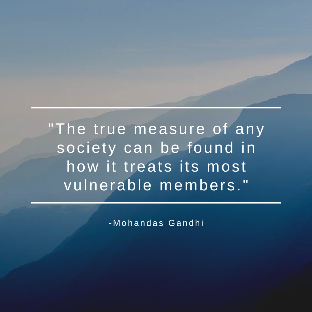 “The true measure of any society can be found in how it treats its most vulnerable members.” Mohandas Gandhi
Gandhi’s words remind us that a just and compassionate society is one that uplifts those who are often marginalized and overlooked. Let's strive to create a world where everyone has the opportunity to thrive.
#criminal #justice #lawresource #restorativejustice #judges #sentencing #supervision #legalsupport #nonprofit #crimereduction #massincarceration #criminaljusticereform #reform #realchange #TheSentencingFoundation #TSF