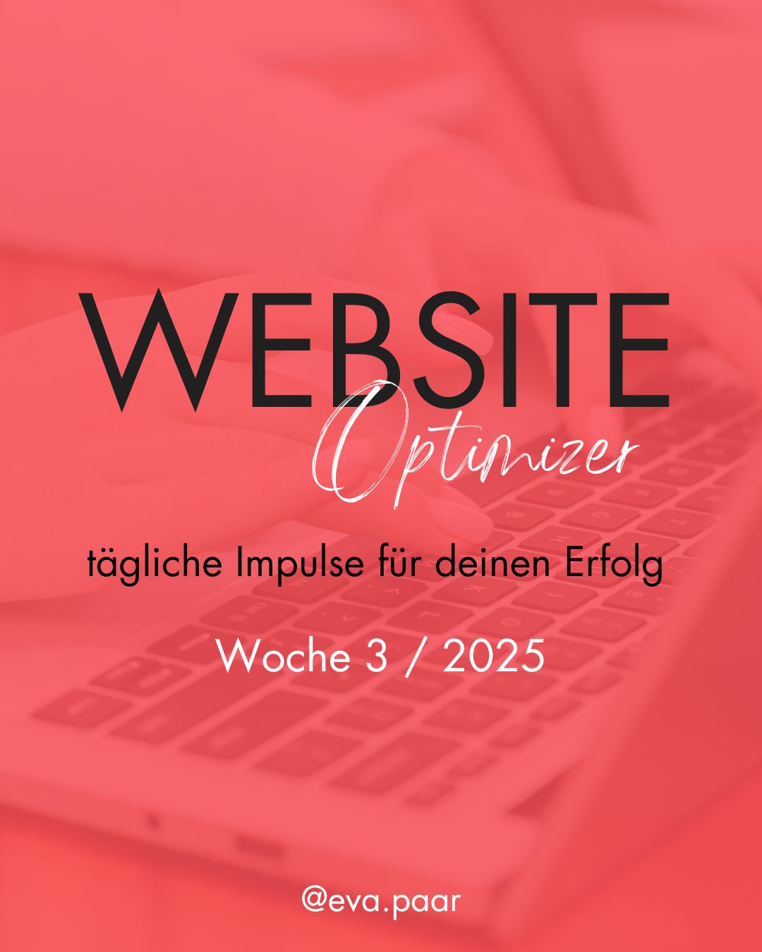 ✨ Deine Website, dein Erfolg! ✨
Jeden Tag ein neuer Impuls – und hier die Highlights der Woche! 💡 Swipe durch das Karussell und hol dir die besten Tipps, um mit deiner Website endlich Kunden zu gewinnen. 🚀
👉 Welchen Tipp wirst du umsetzen? Schreib’s in die Kommentare!
WEBSITE
WEBDESIGN
ONLINEBUSINESS
SELBSTÄNDIG
#WebsiteOptimizer #WebdesignTipps #ErfolgOnline