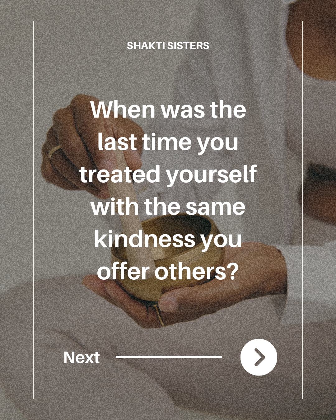 ✨ When was the last time you treated yourself with the same kindness you offer others? ✨
We lift others up. We offer them grace. We remind them they are enough.
But when it comes to ourselves? The inner critic takes over. The pressure to “do more” drowns out the need to simply be.
💭 What if self-compassion wasn’t an afterthought—but a way of life?
This month inside Reclaim Your Story, our monthly virtual workshop series, we’re diving deep into Cultivating Self-Compassion—not as a fleeting act, but as a sustainable practice.
🌿 Inside this transformative session, you’ll learn:
✔️ How to replace self-judgment with self-kindness
✔️ Setting gentle boundaries (without guilt)
✔️ Mindfulness tools to quiet your inner critic
✔️ Letting go of perfectionism & embracing self-acceptance
This virtual workshop is your space to breathe, reset, and reconnect with the most important relationship of all—the one with yourself.
📅 Starts March 7
💻 Join from anywhere!
🔗 Save your spot now—link in bio!
#SelfCompassion #ReclaimYourStory #Mindfulness #ShaktiSisters