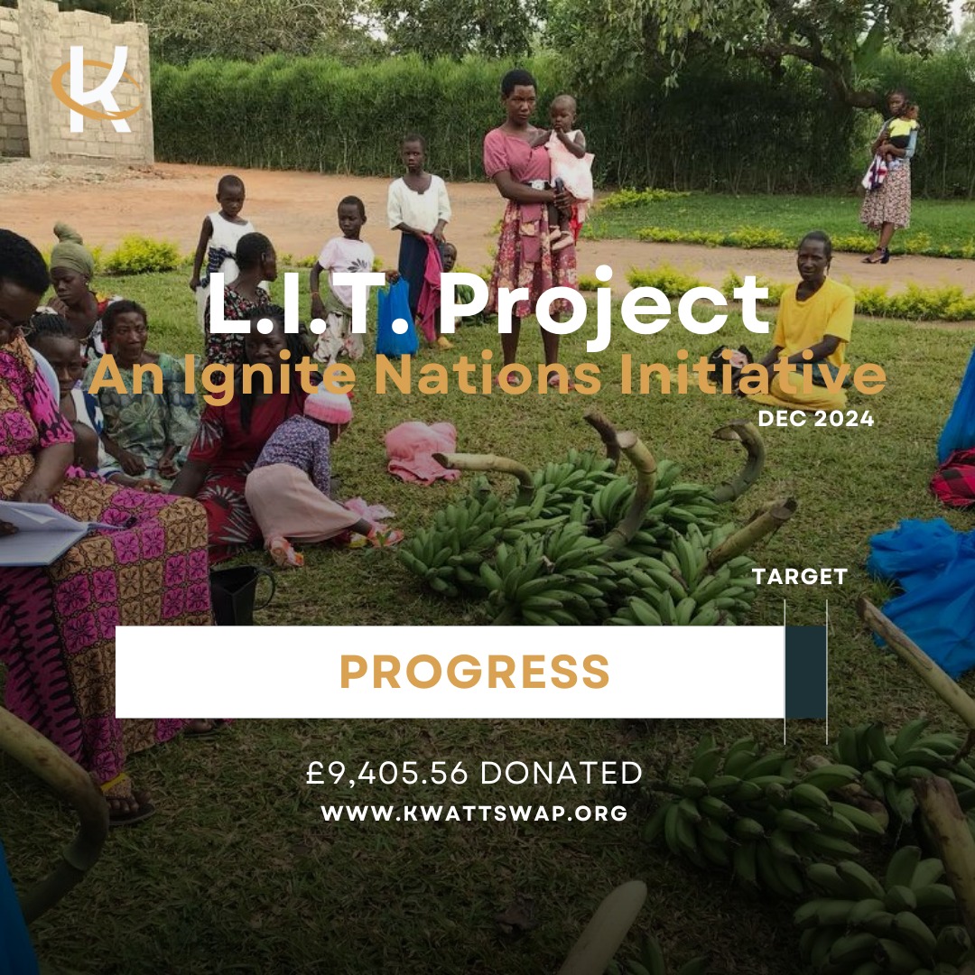 Here is the donation progress far for our L.I.T Project, Thank you for all your support!
To discover how you can make a BIG IMPACT visit www.kwattswap.org/litproject
.
.
.
#empowerwidows #lit #Uganda #buildingcommunity #goodenergy #solarkits #goodenergypeople #donations #generosity #grateful #changinglives #kwattswap