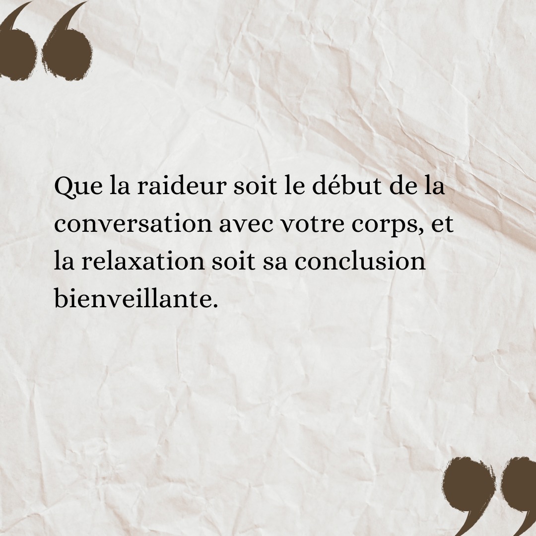 En début de cours de yoga, nos raideurs et résistances se font sentir. La chose la plus difficile parfois est d'accepter cette réalité. Mais avec patience et tendresse, petit à petit, nous transformons lentement la raideur en souplesse. Et à la fin, une douce relaxation nous récompense pour notre travail acharné. C'est ça, la magie du yoga. 💫💆♂️
#yogaaixenprovence #yogaiyengar #yogahatha