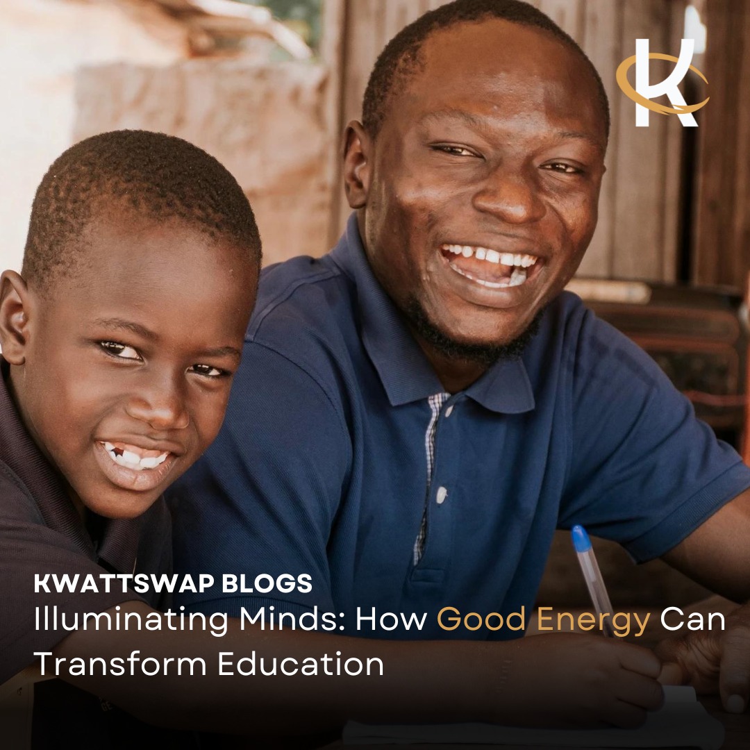 Illuminating Minds: How Good Energy Can Transform Education
Picture a future where every child, from primary school to university, can study in well-lit classrooms, access modern educational tools, and dream big. This vision is becoming a reality in many developing countries thanks to good energy solutions. By improving the quality of education through sustainable energy, we empower young minds, drive economic development, and pave the way for a brighter future.
Visit our blog below to read the entire story and learn more about How Good Energy Can Transform Education
https://www.kwattswap.org/post/illuminating-minds-how-good-energy-transforms-education-in-developing-countries
.
.
.
#kwattswap #goodenergy #DevelopingCommunities #goodenergypeople #donations #generosity #grateful #learning #kwattswap #transformations #wellness #blogging #blogs #goodenergyiscontagious #Education