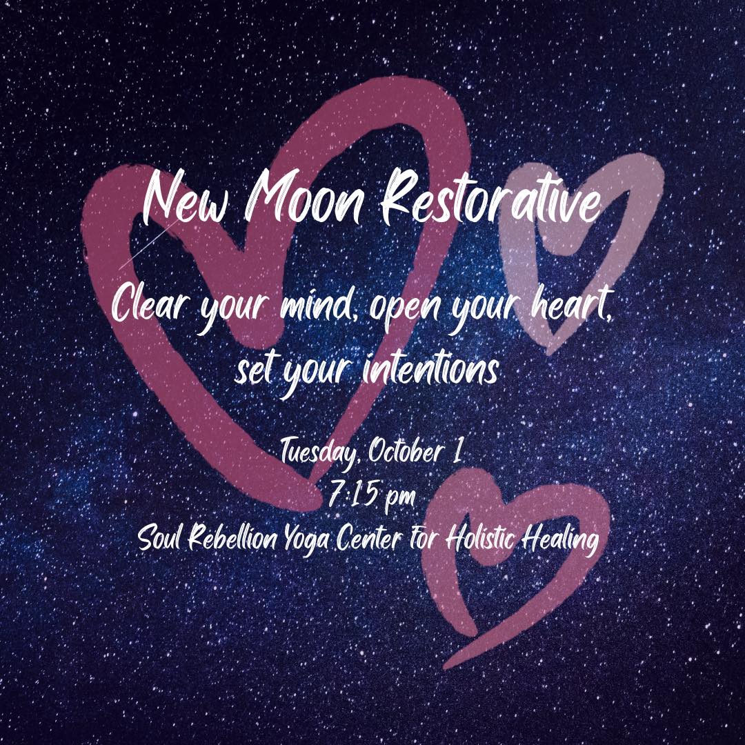 In the wake of the Autumn equinox, the coming new moon gives us the opportunity to solidify our wishes not only for the month ahead, but the season too. Let yourself root down and tune into the deepest, quietest whispers of your soul and strengthen your resolve and you step forward to a new day.
#newmoon #restorative #restorativeyoga #newmoonenergy #newmoonintentions #newmoonvibes #breathedeep #moveyourbodyeveryday #breatheinbreatheout #beintentional #breathe #setintentions #moveyourbody #justbreathe #connectwithyourself #intuition #connectwithyourbody