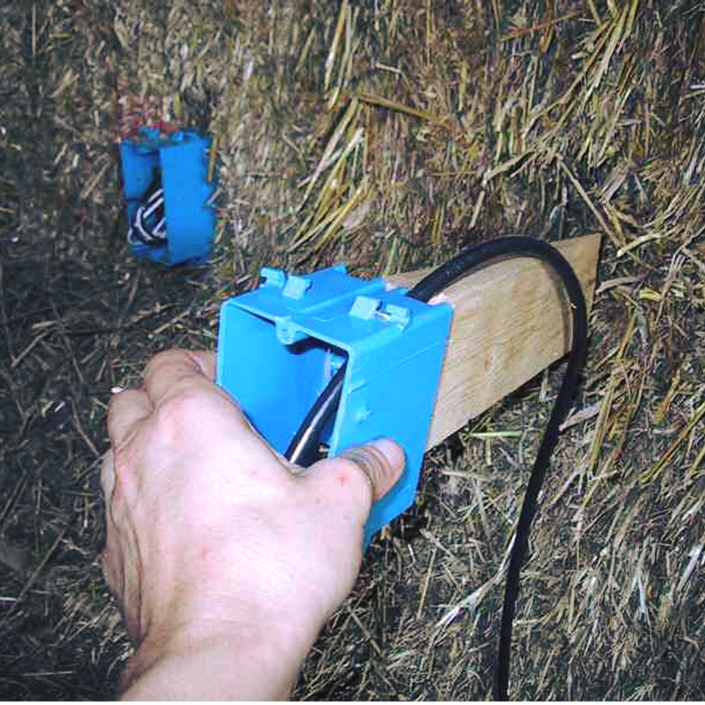 #tuesdaytip: how to install electrical wiring in strawbale walls
The solution is to surface-mount the wires on the face of the straw. The building code requires that electrical wires are 1-1/4" behind the face of the wall. Since you are plastering at least 1-1/2" on top of the clay, you meet that requirement in the building code. You can also use armored cable...a little more cost but a lot more insurance if your plaster isn't thick enough.
The next part is installing the boxes where the wires attach to their receptacles. For that, you can cut wedges out of 2x4's and screw the back of the boxes onto the wide face of the wedge. Then hammer the whole thing into the strawbale wall. The tight straw will hold the wedge nicely. The plaster secures it even further. You can also put a square of metal lath between the box & the wedge. This gives you flanges all the way around the box to give additional attachment points for securing the box.
#tuesdaytips #howto #DIY #strawbale #electricalinstall #tip #naturalbuilding #buildnaturally #naturalbuildingtip