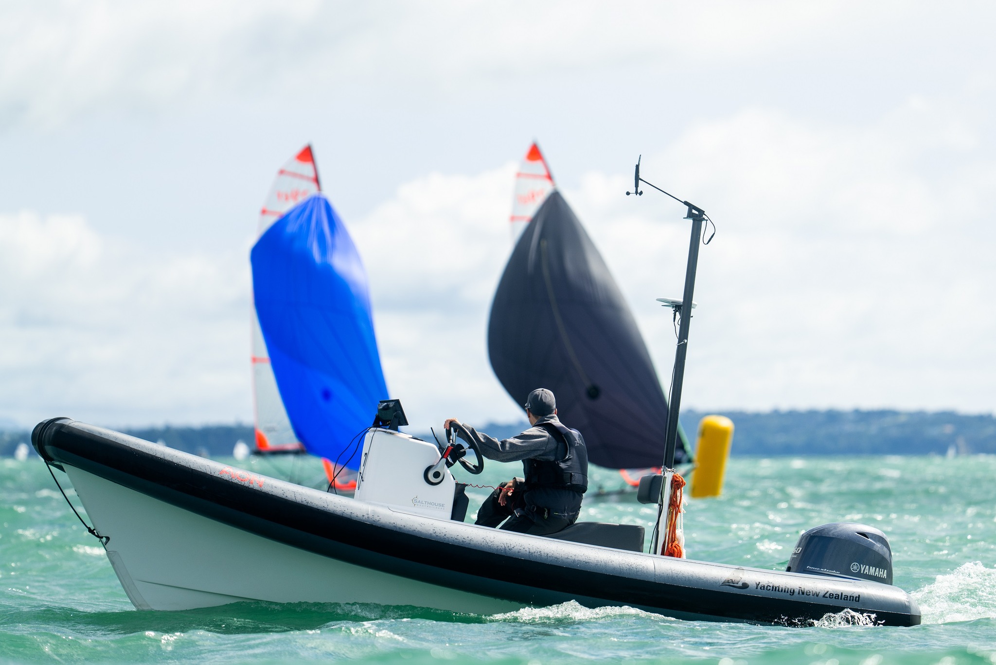 A couple of great shots from Adam Mustil Photography of the new 5.4mtr Salthouse Coach Boats during the recent 2023 Oceanbridge NZL Sailing Regatta held at Torbay Sailing Club.
The 3 new 'Salty' additions to Yachting New Zealand’s coaching fleet are pictured front and centre during racing and have been keeping YNZ coaches happy since hitting the water in August 2022 👍
📸 Adam Mustill Photography
Yachting New Zealand
Torbay Sailing Club