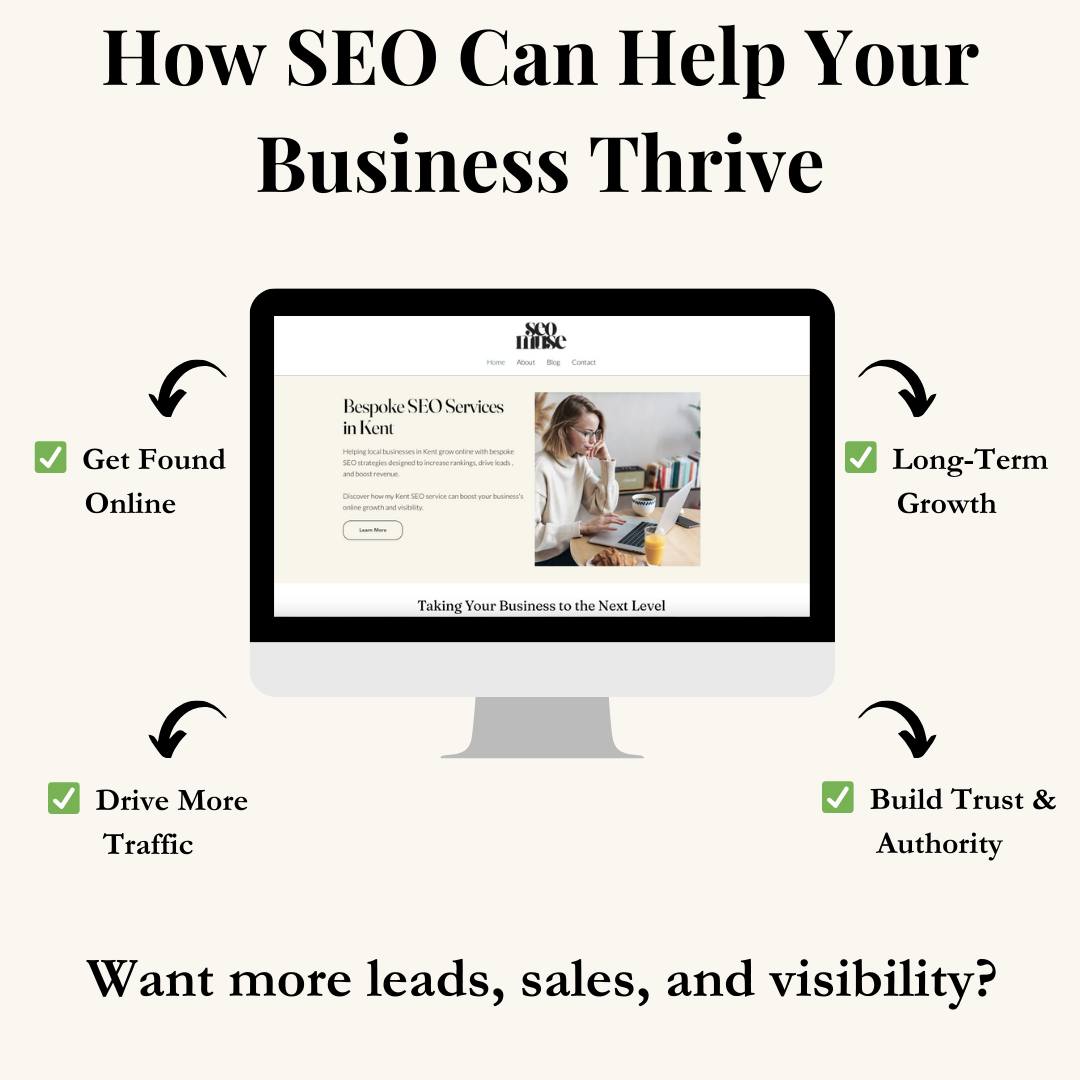 Want more leads, sales, and visibility? Here’s how SEO can help your business thrive:
✅ Get Found Online – Rank higher on Google so customers find you first.
✅ Drive More Traffic – Attract the right audience searching for your services.
✅ Build Trust & Authority – A strong online presence makes you the go-to in your industry.
✅ Long-Term Growth – Unlike ads, SEO keeps working even after the budget stops.
Let SEO Muse handle the hard work so you can focus on running your business! Want to grow online? Let’s chat.
#GrowYourBusiness #SEOForSuccess #SEOLeads #SEOMuse