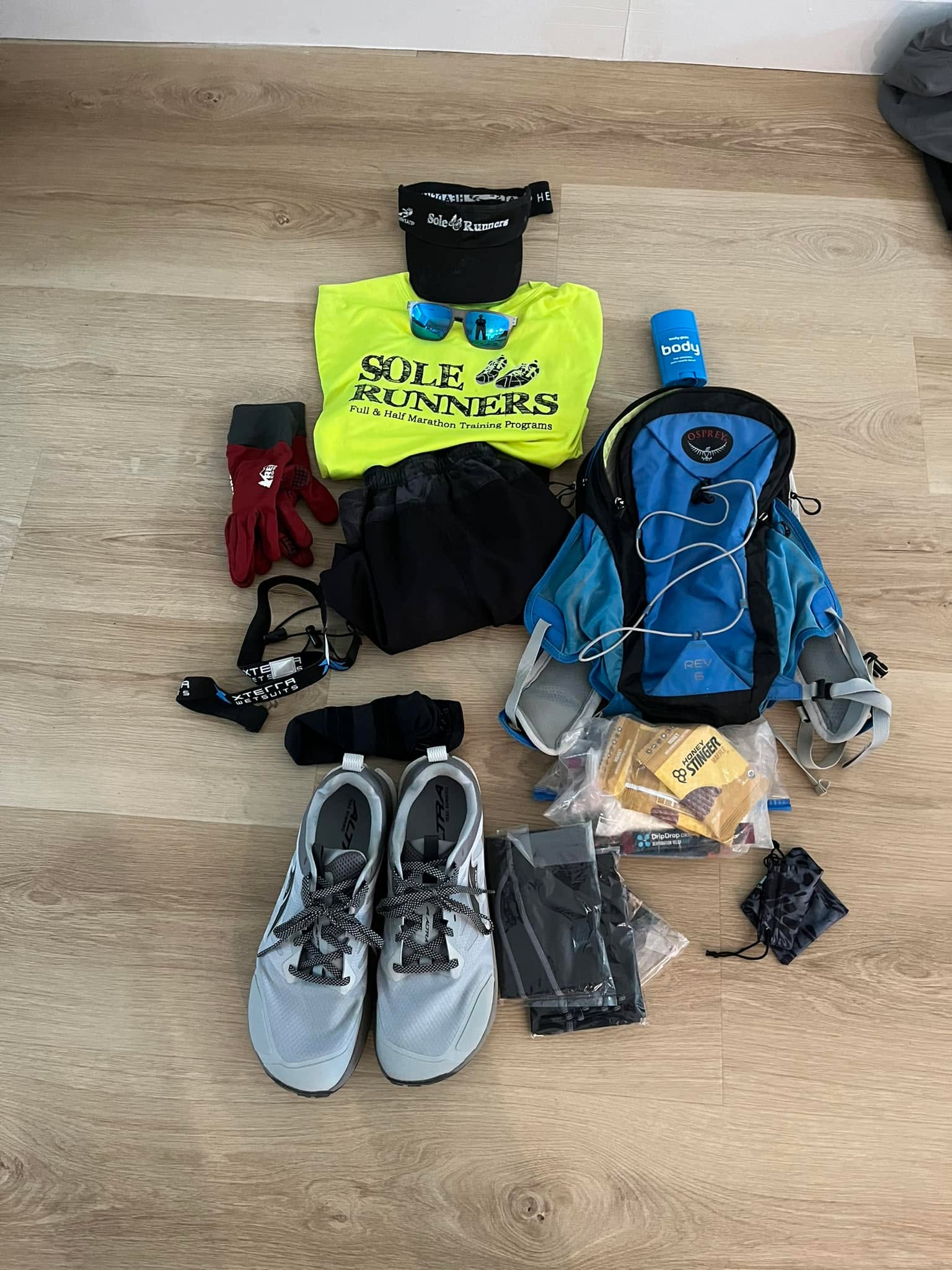 Flat Steve is ready and Run Catalina Marathon prep starts today. #chirunning #CatalinaMarathon #trailrunning